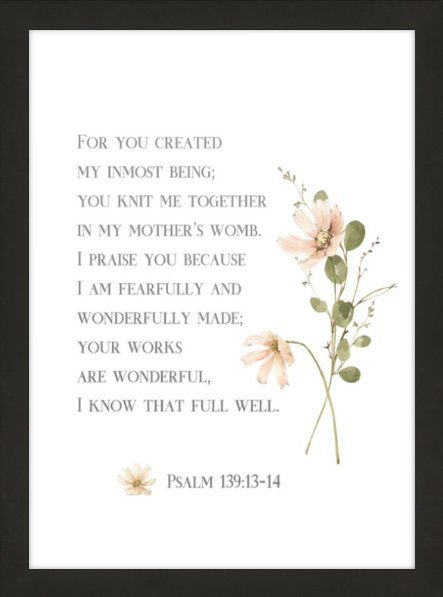 Psalm 139:13-14