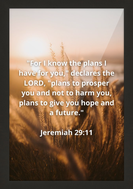 Jeremiah 29:11