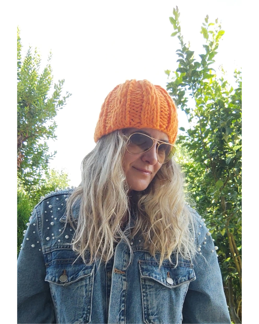 Hand-Knit Beanie