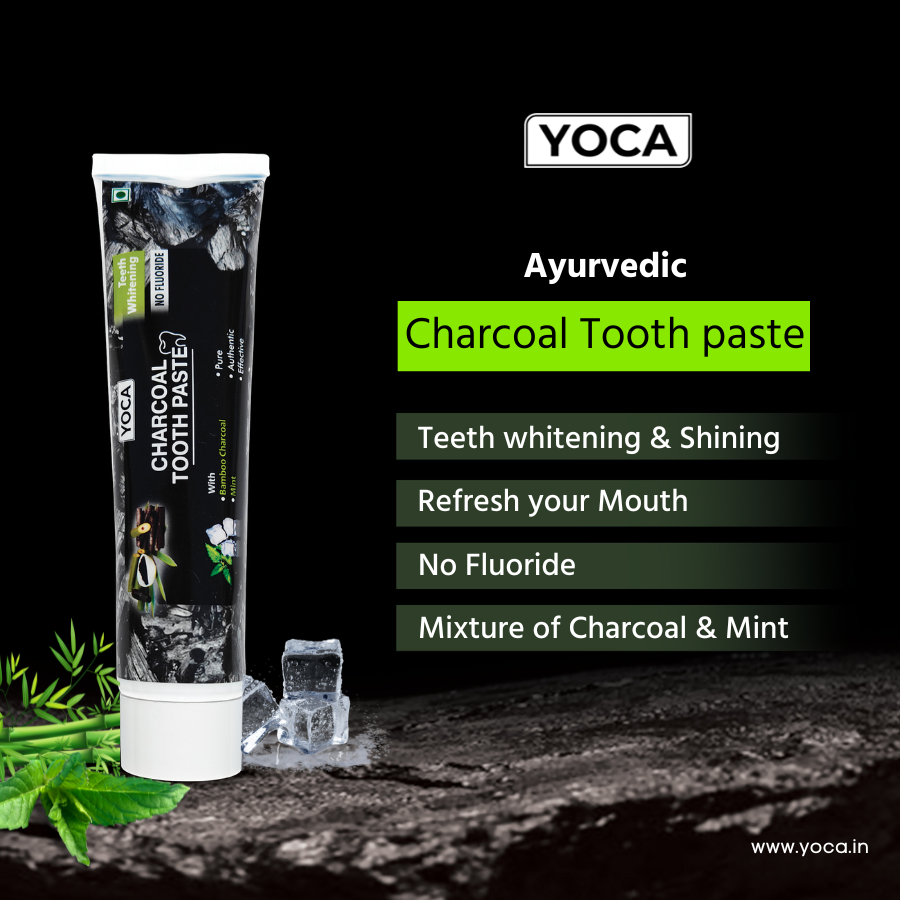 Yoca Ayurvedic Charcoal Toothpaste