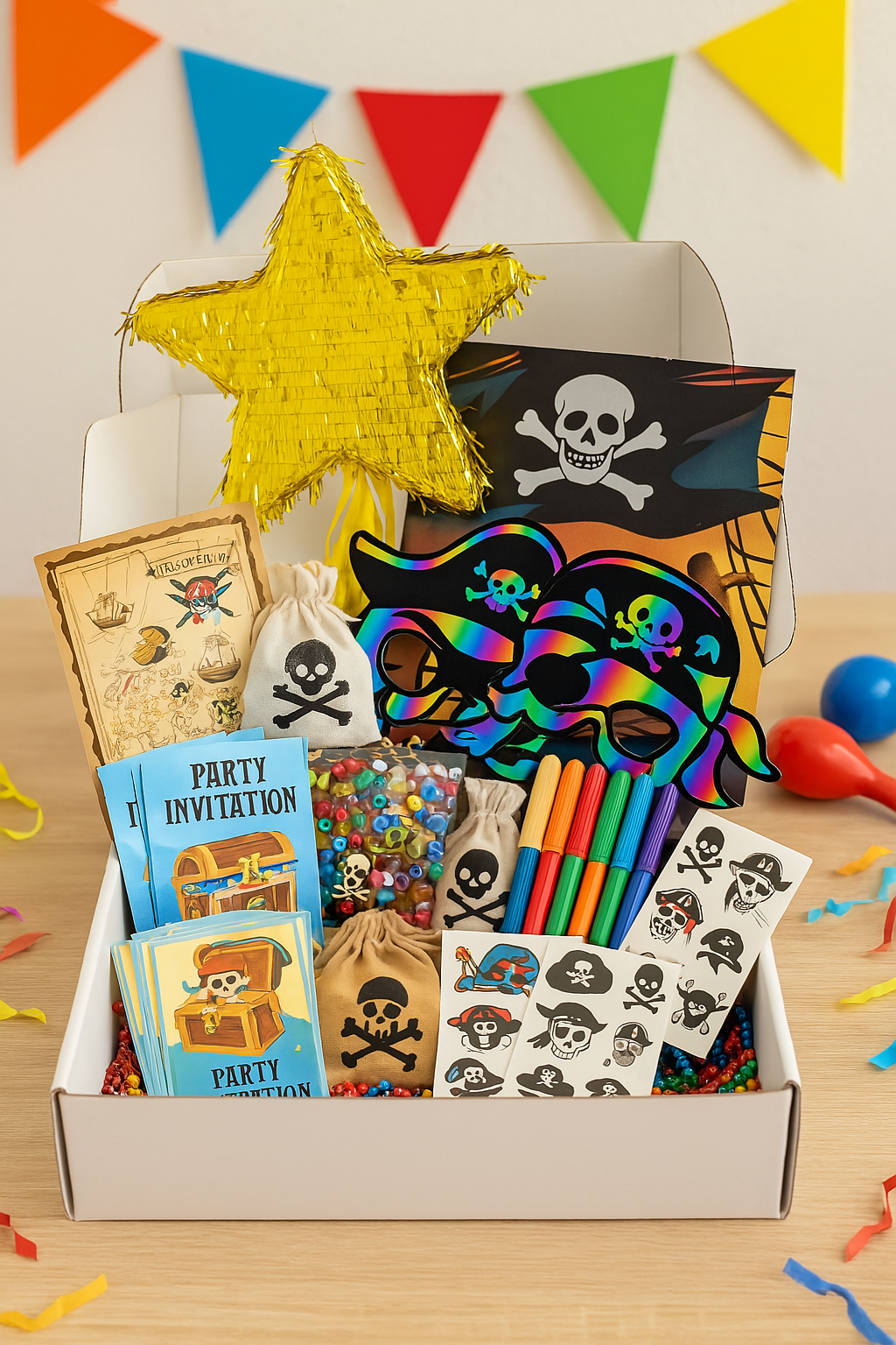 Pirate Adventure Party Box 