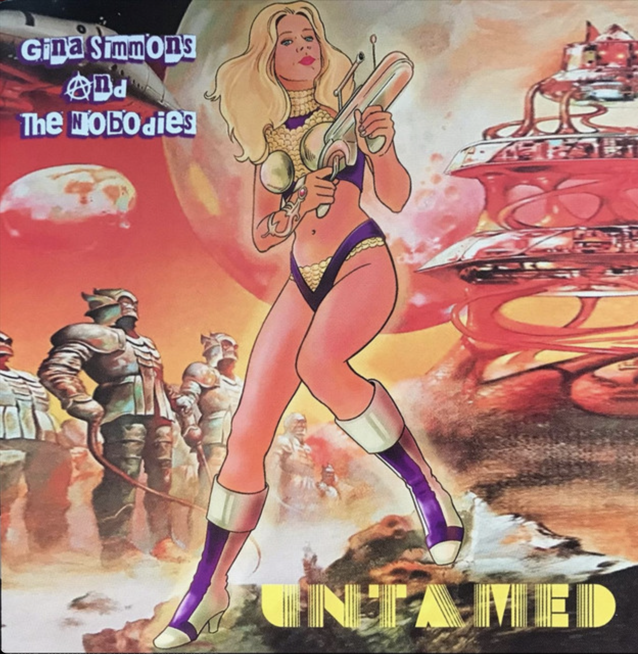 Combo T-shirt Gina's original logo + Album UNTAMED (CD)