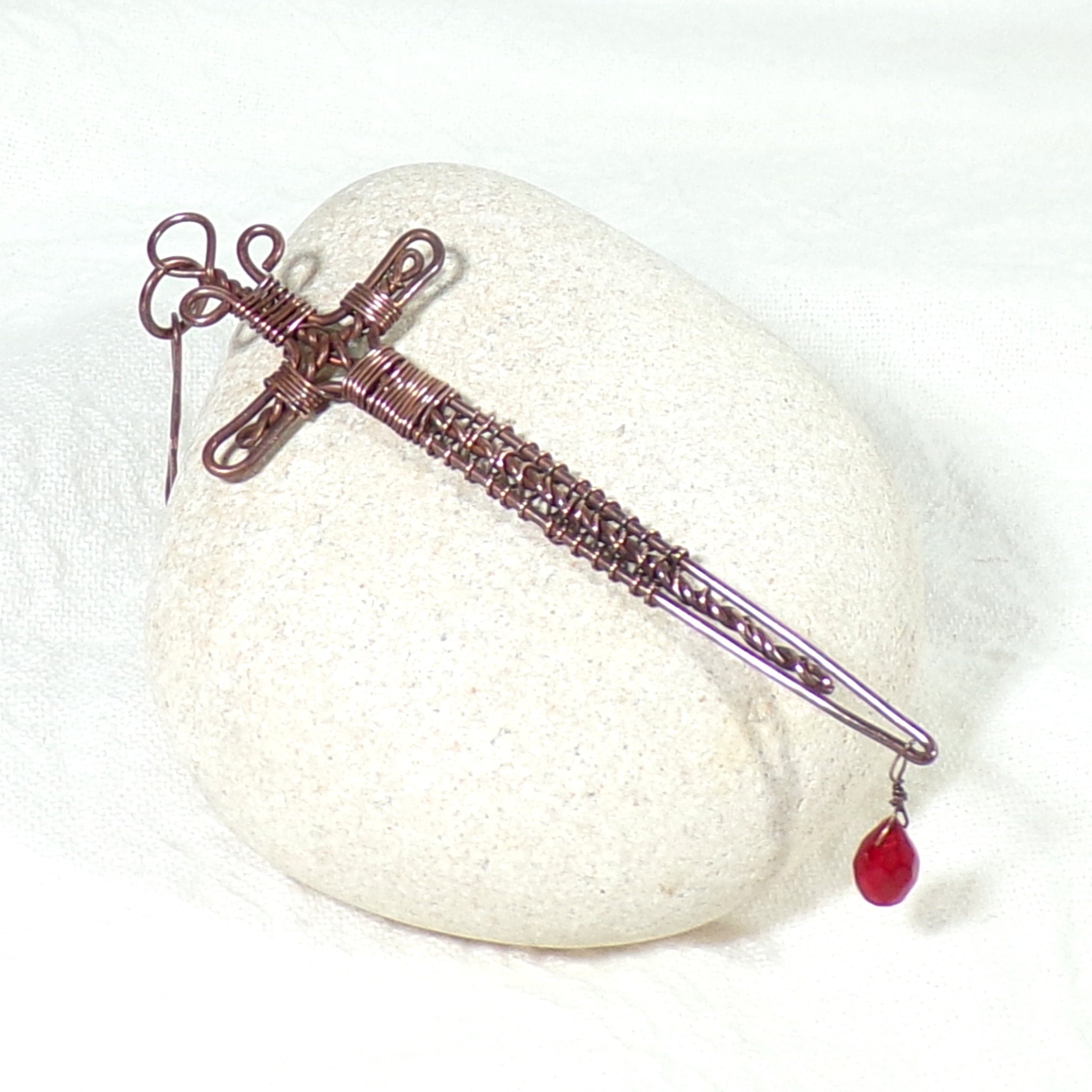 Dragon Slayer Bookmark, Copper Sword Pendant, Witcher Bookmark, Cosplay Charm, Time Travel Romance, Book Lovers, Copper Book Accessories