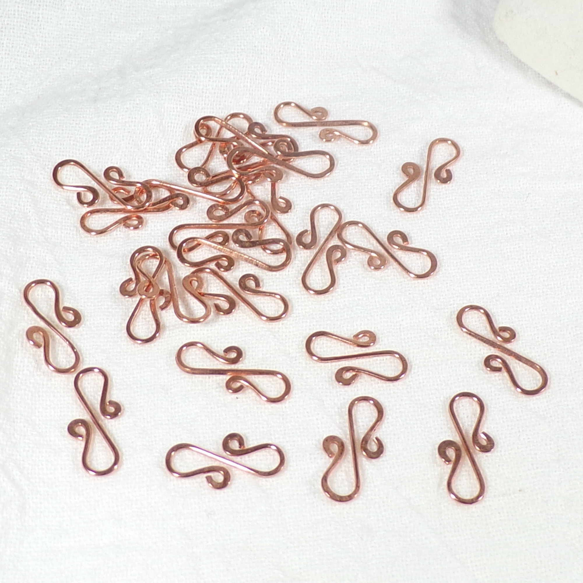Copper Wire S-Hook Connectors