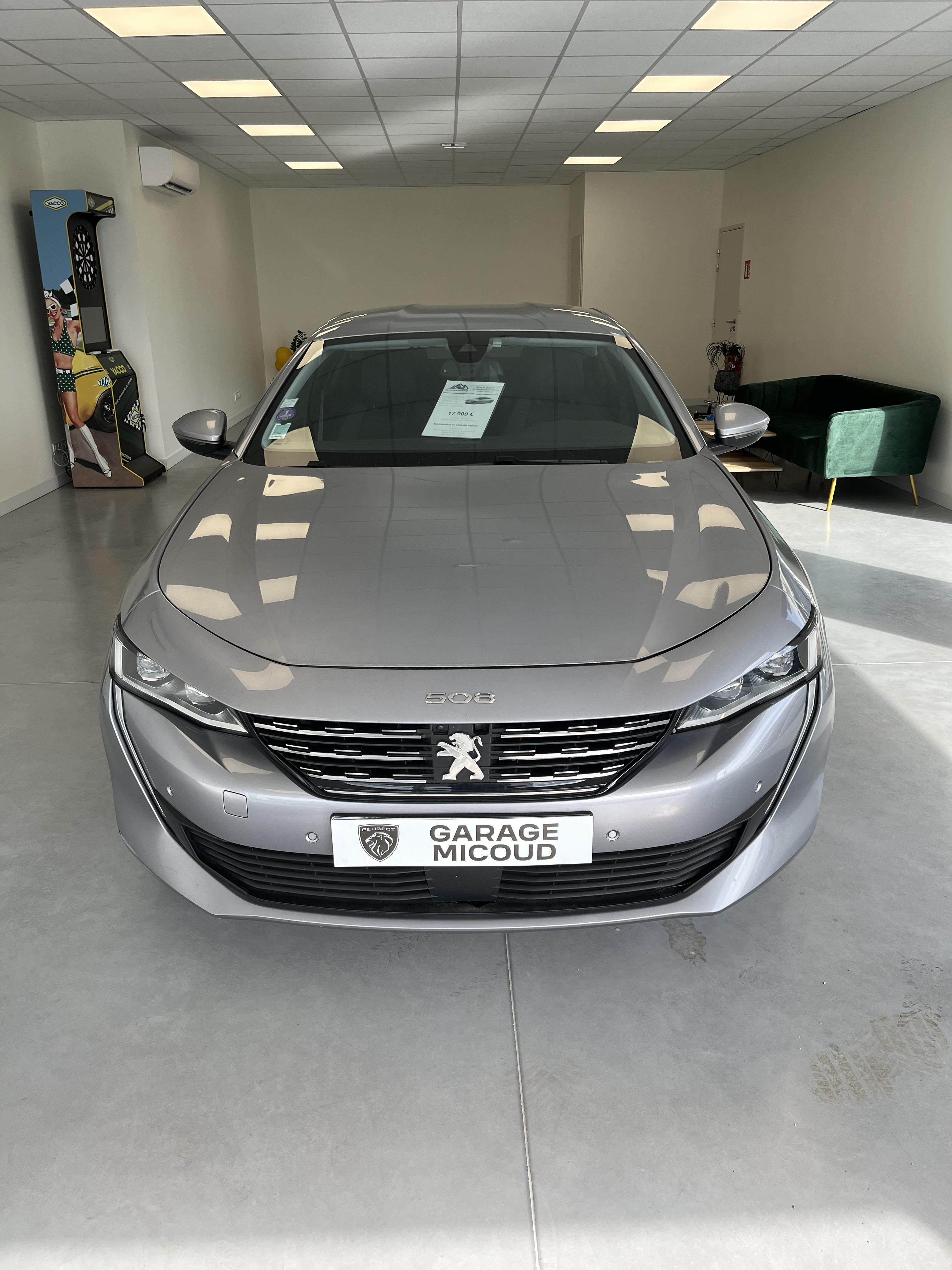 PEUGEOT 508 GRISE 2018 ALLURE BUSINESS ESS