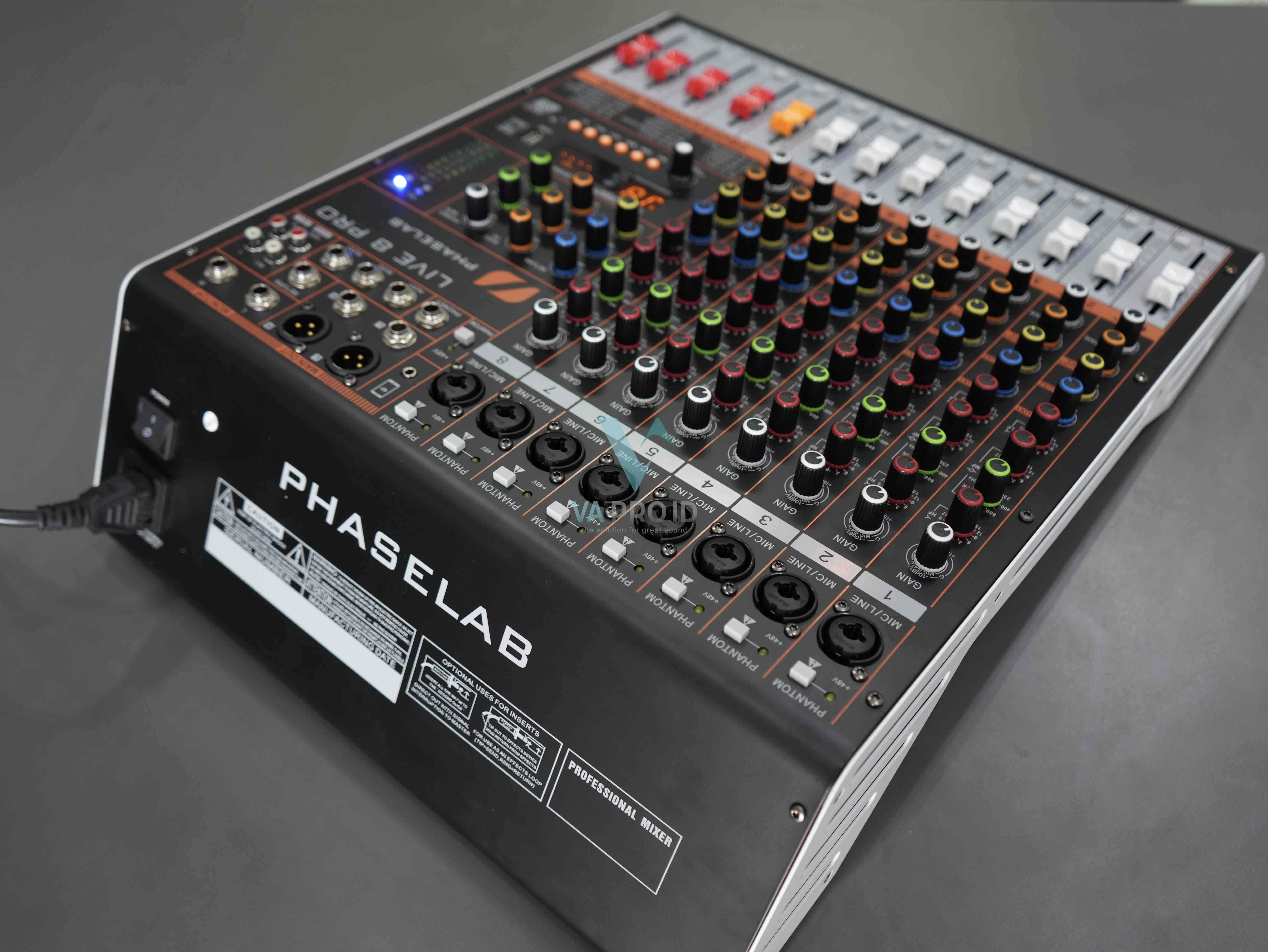 MIXER PHASELAB LIVE8 PRO