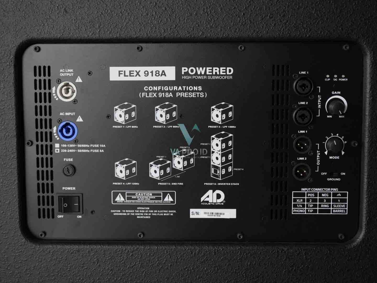 LOUDSPEAKER AD FLEX 918A