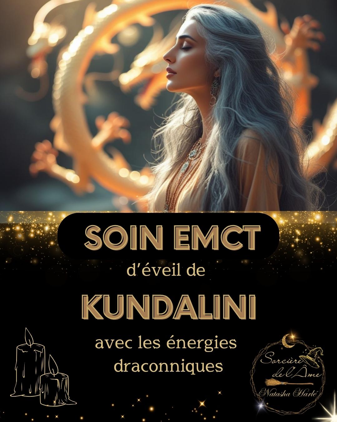 Méditation d'éveil de la Kundalini avec les énergies draconiques