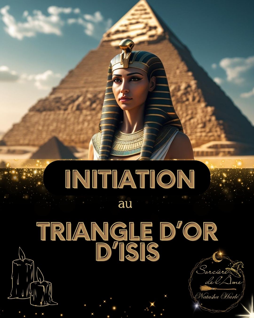 Initiation Soin Égyptien : Triangle d'or d'Isis