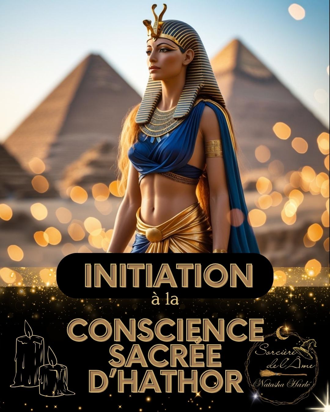 Initiation Soin Égyptien : Conscience sacrée d'Hathor