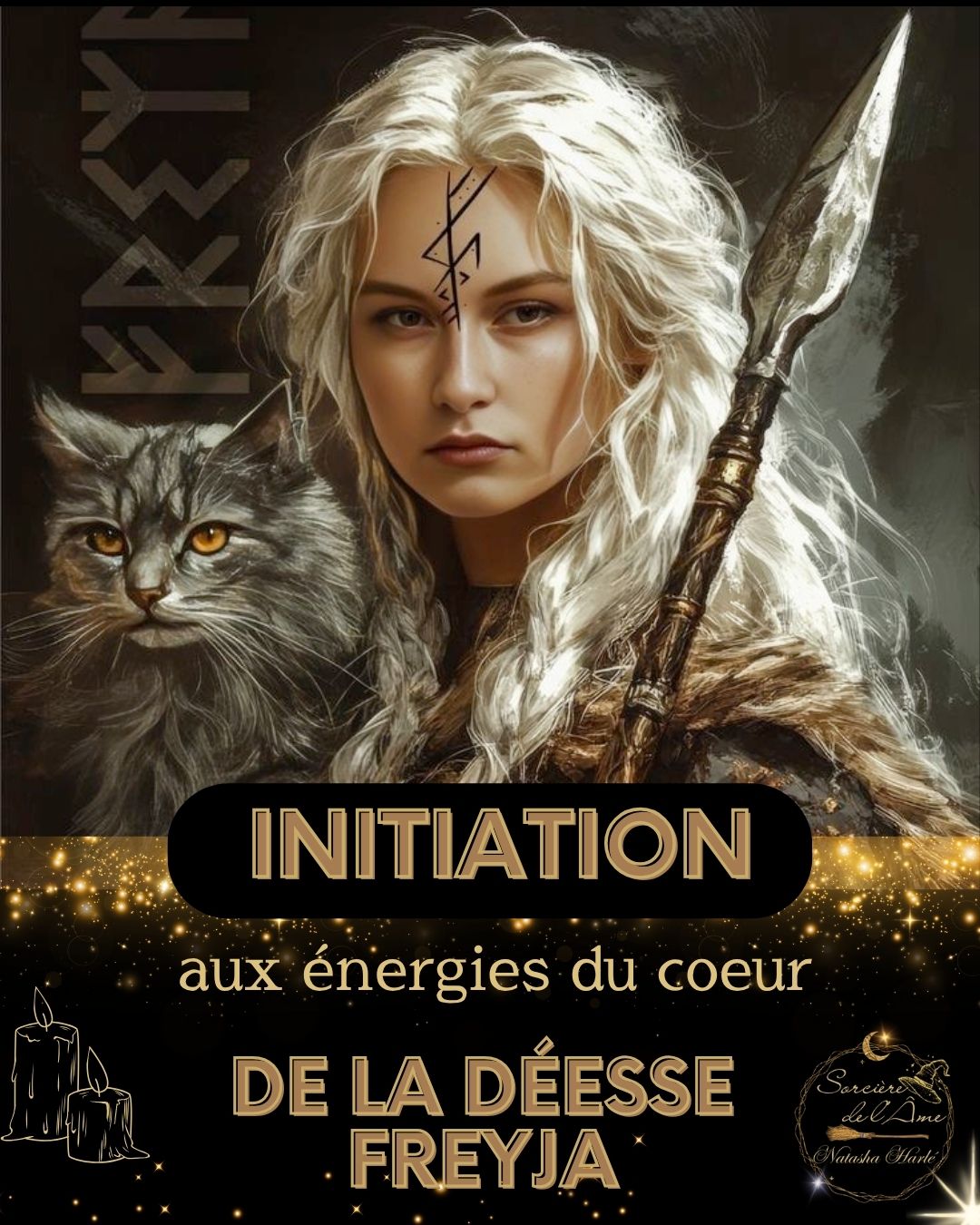 Initiation Soin Nordique : Énergies du coeur de la Déesse guerrière Freyja