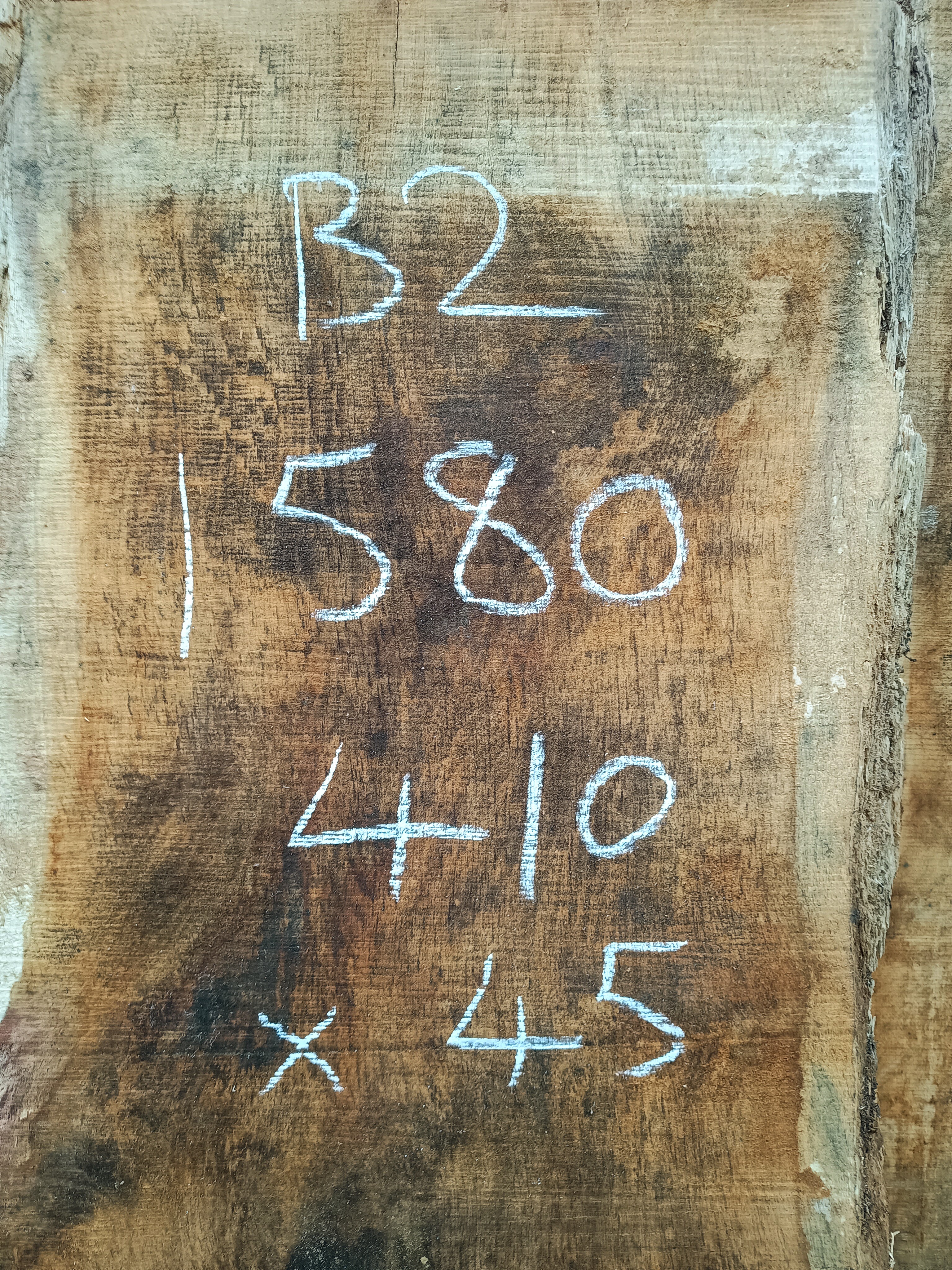Oak Live / Waney Edge Wide Boards x 3 Air Dried Timber - Batch B