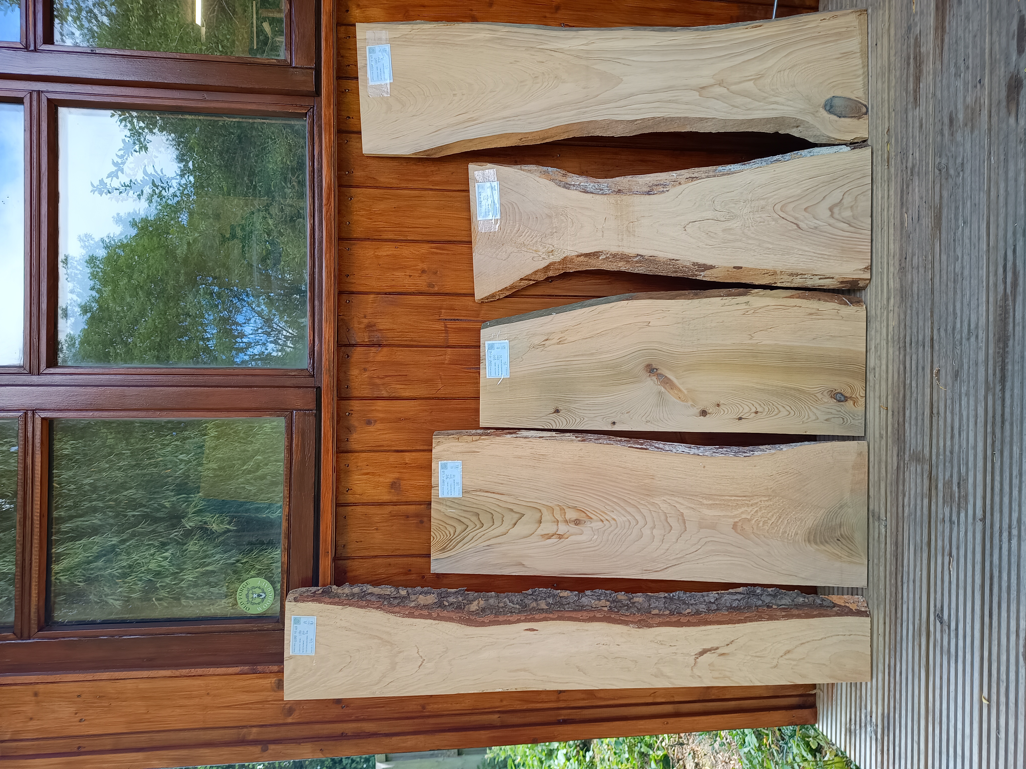 Cedar of Lebanon Live / Waney Edge Wood Boards - Batch A