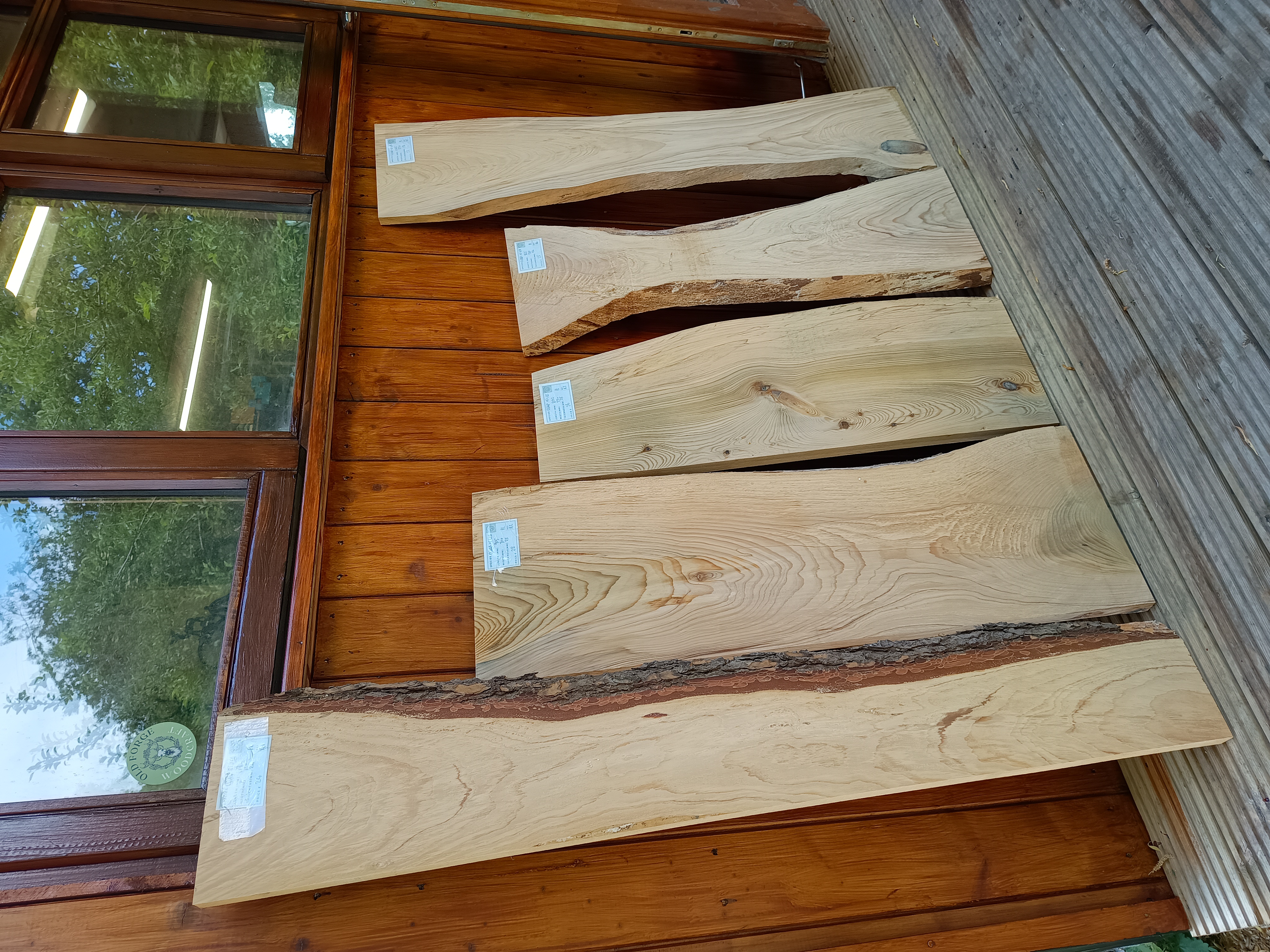 Cedar of Lebanon Live / Waney Edge Wood Boards - Batch A