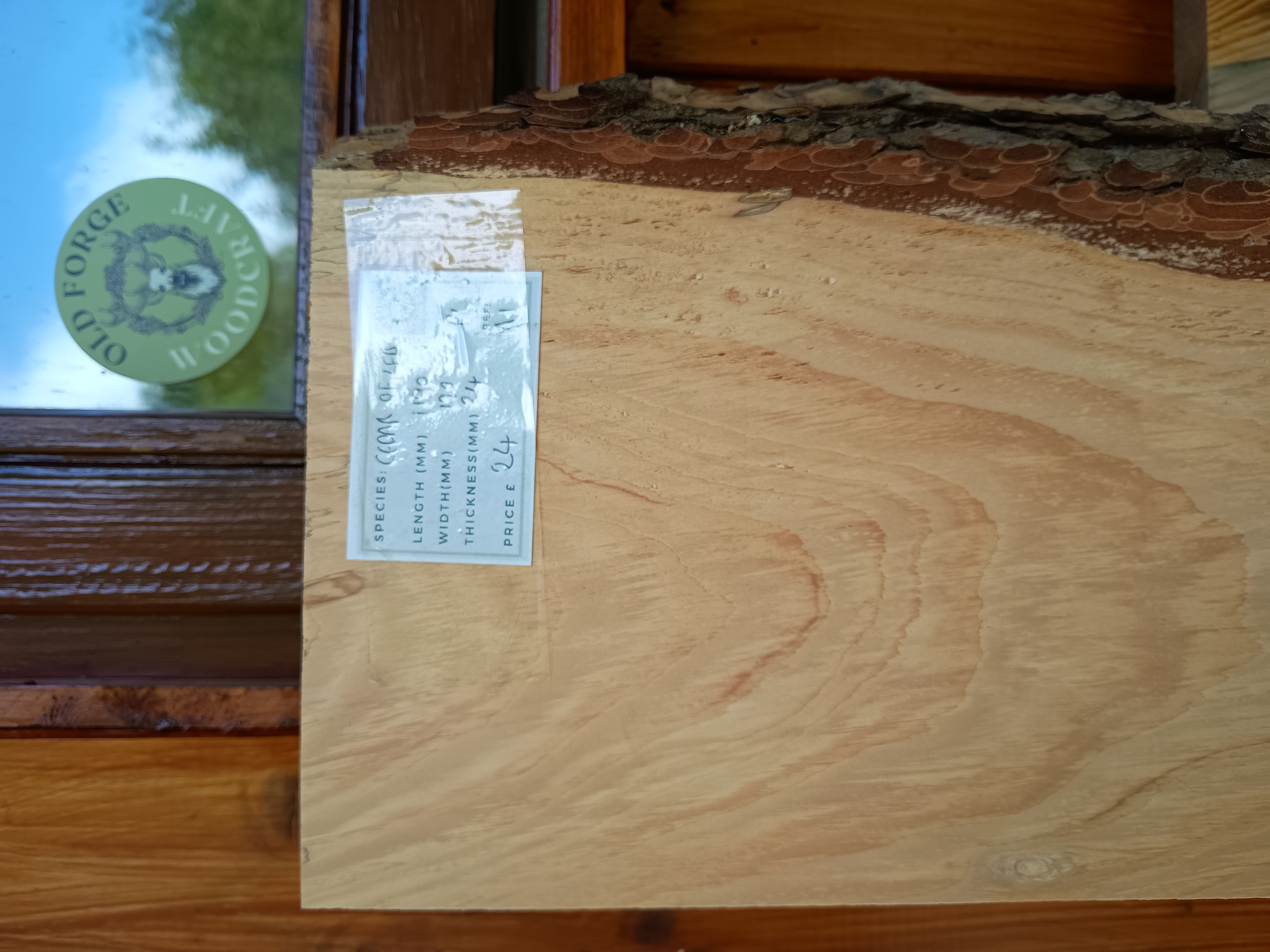 Cedar of Lebanon Live / Waney Edge Wood Boards - Batch A