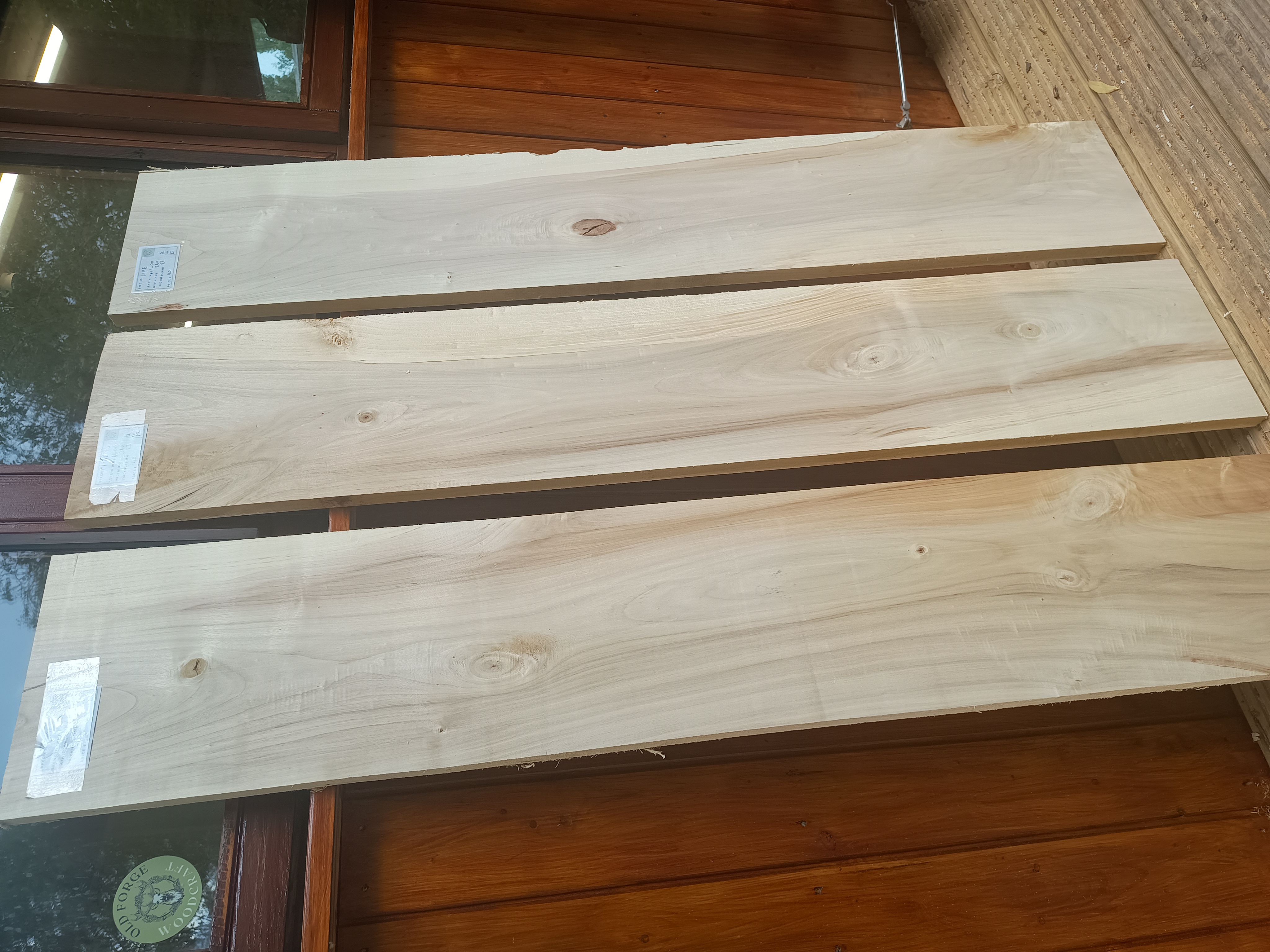 English Lime Wood / Square Edge Boards - Air Dried Timber - Batch L