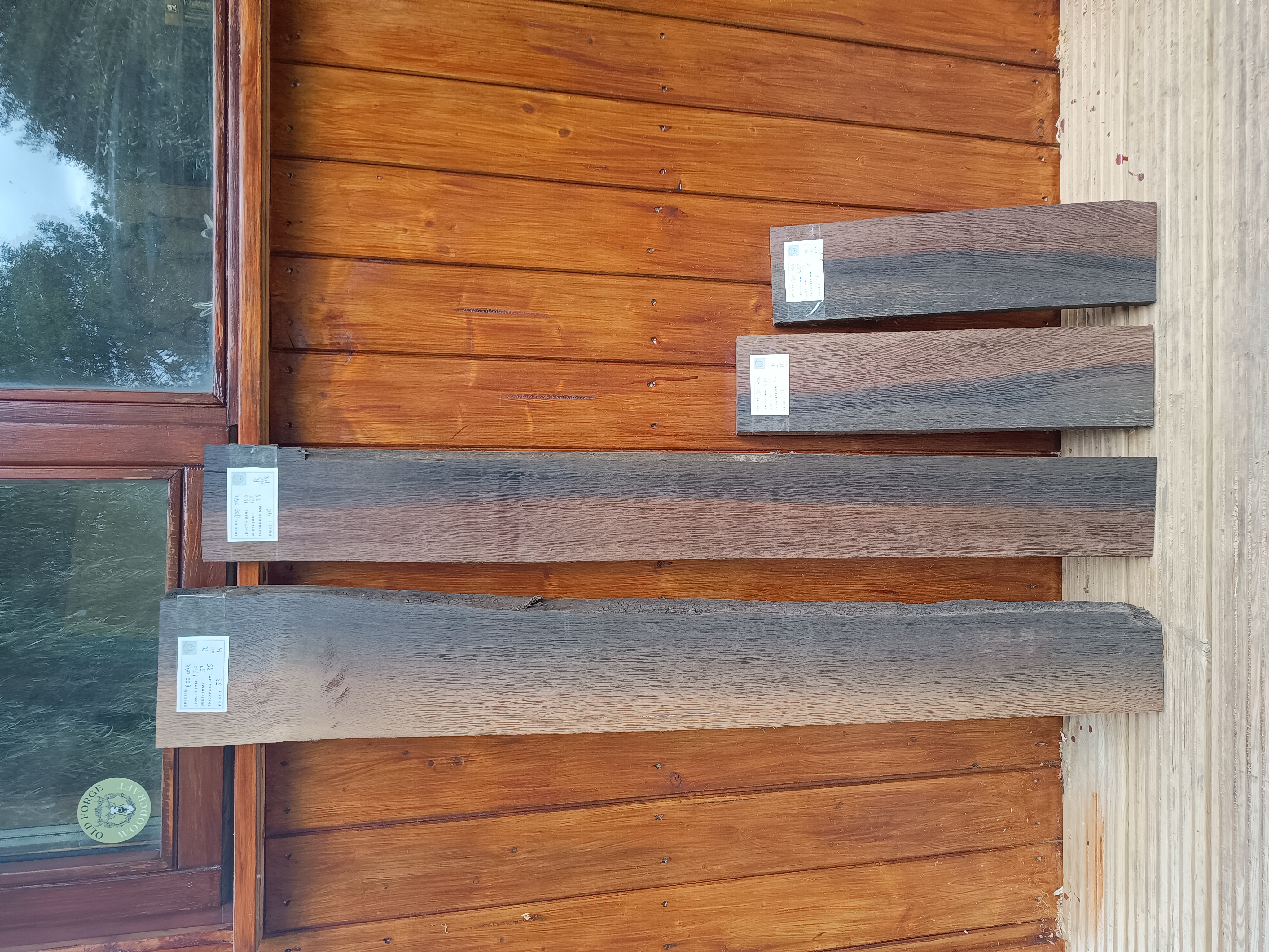 Bog Oak / Morta Wood - Semi Fossilised Timber - Planed - Batch M