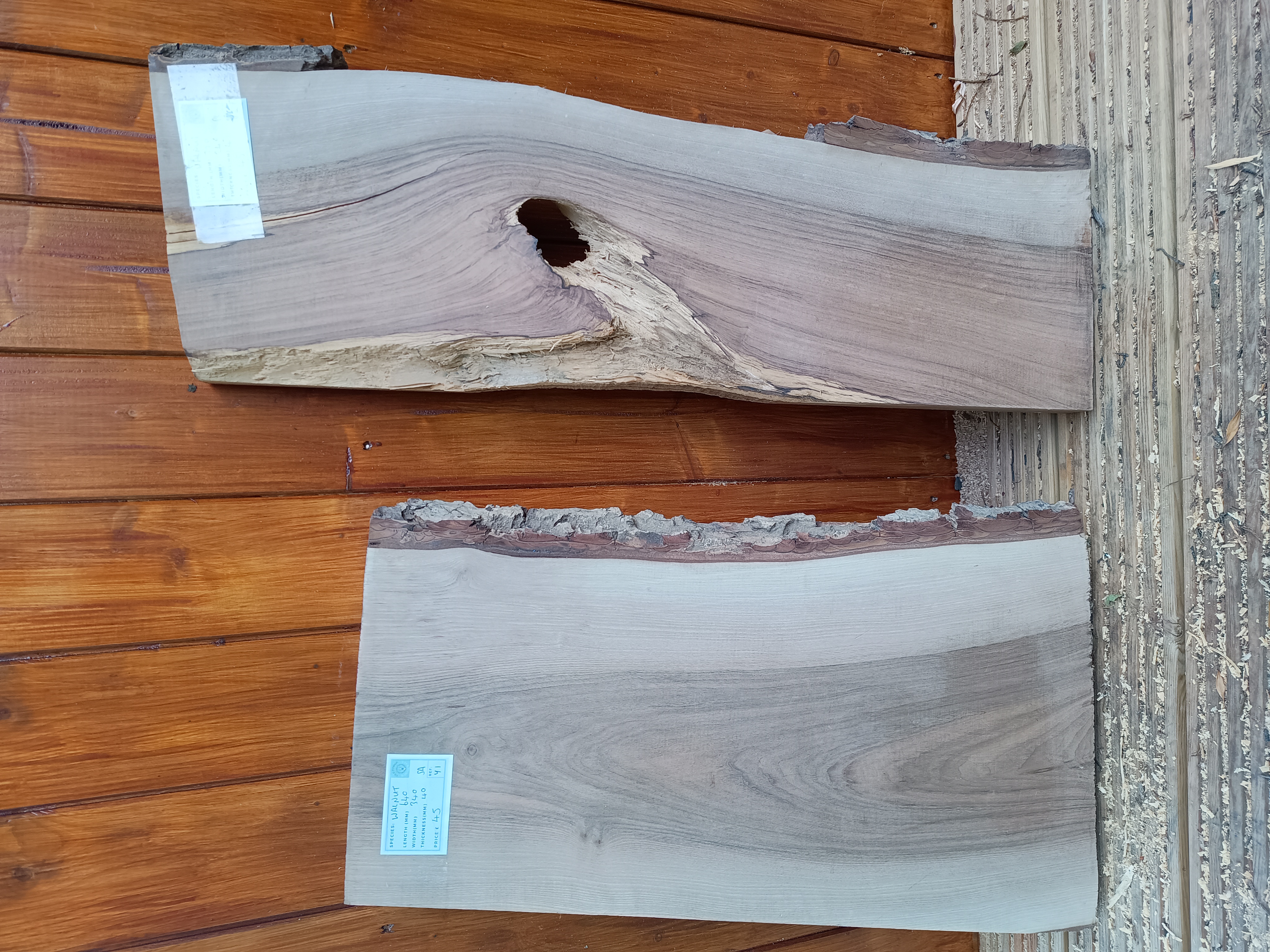 Rare English Walnut - Batch T - Live Edge