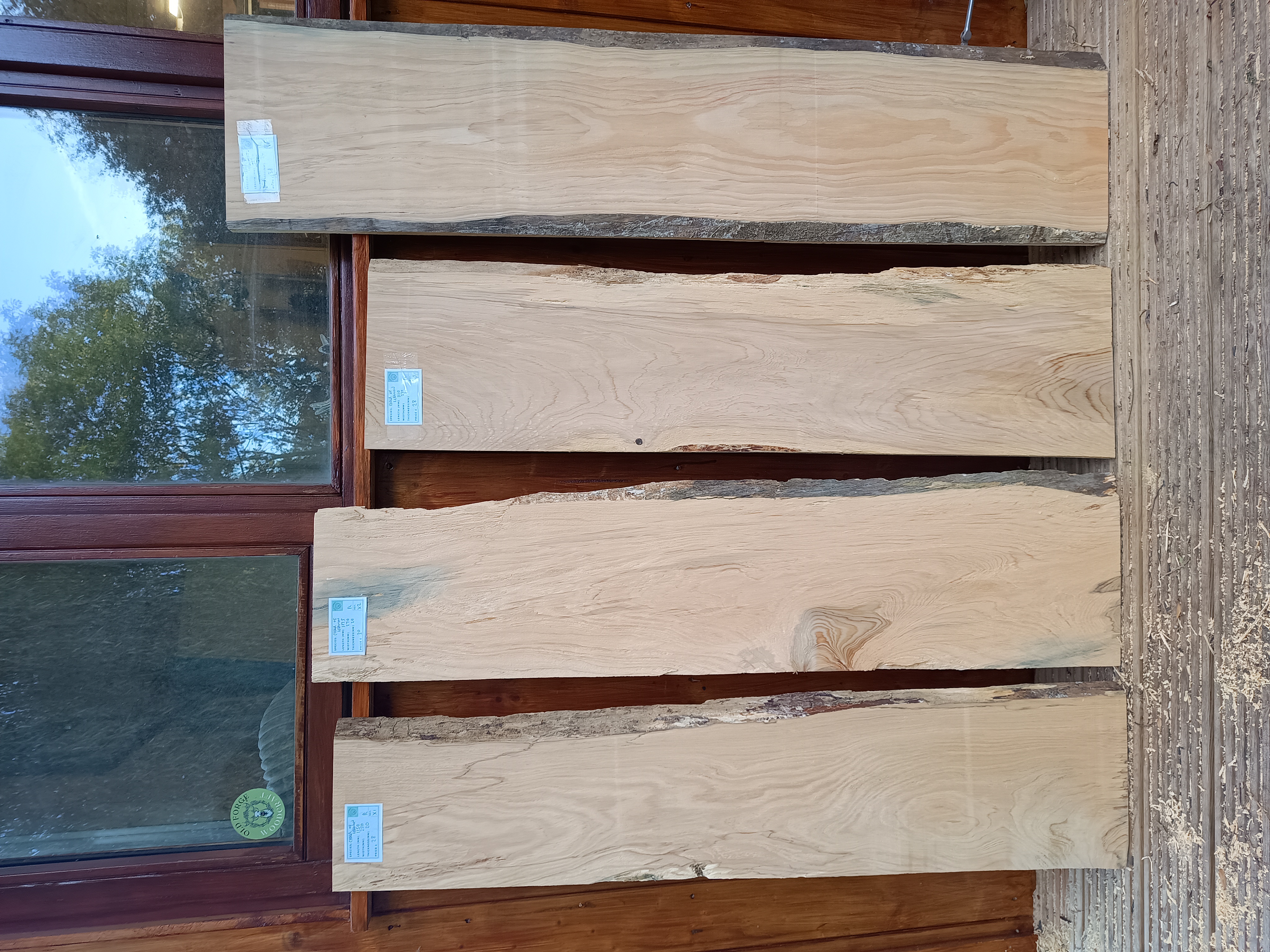 Cedar of Lebanon Live / Waney Edge Wood Boards - Batch X