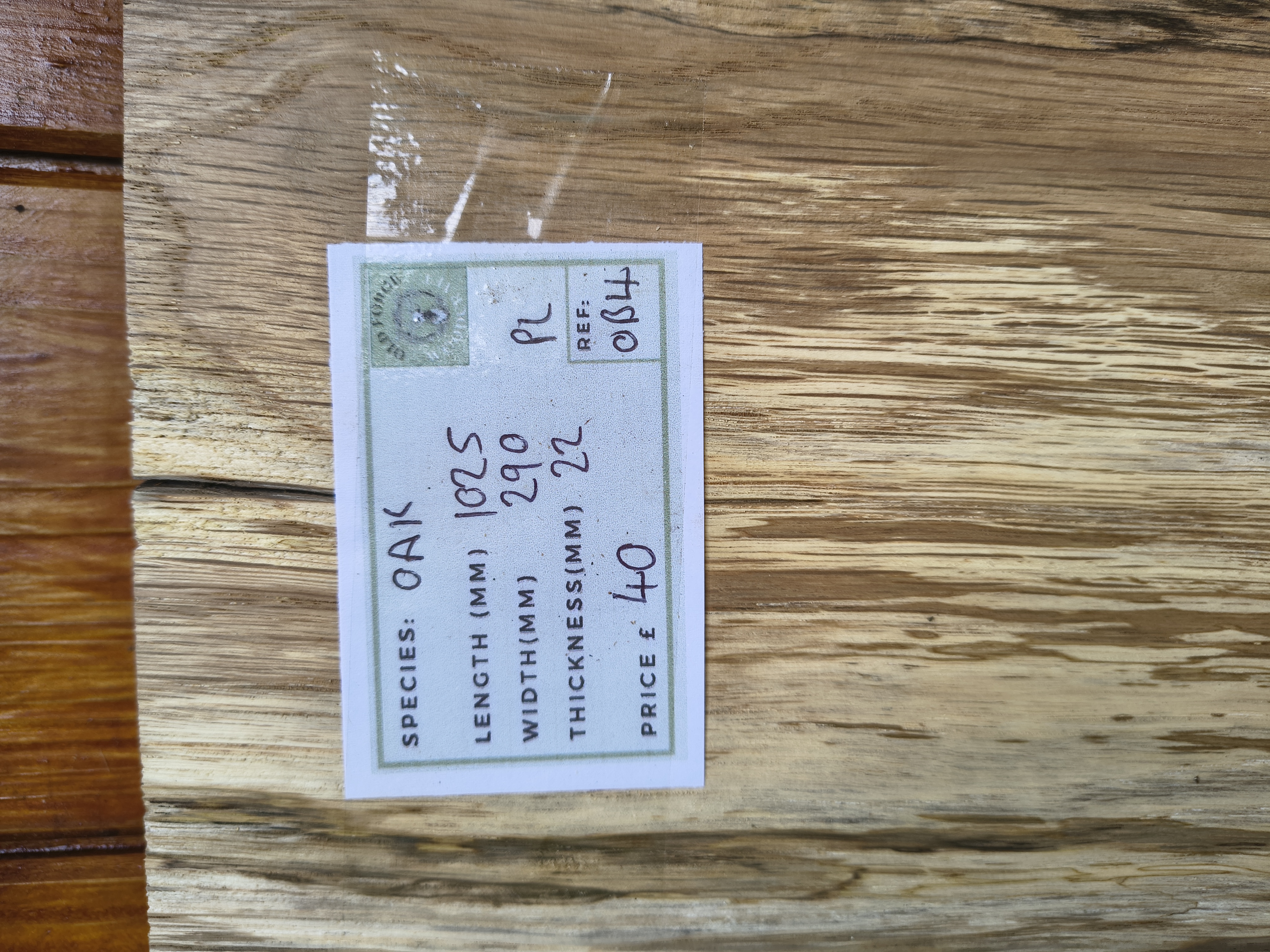 Oak  - Batch OB - Live Edge