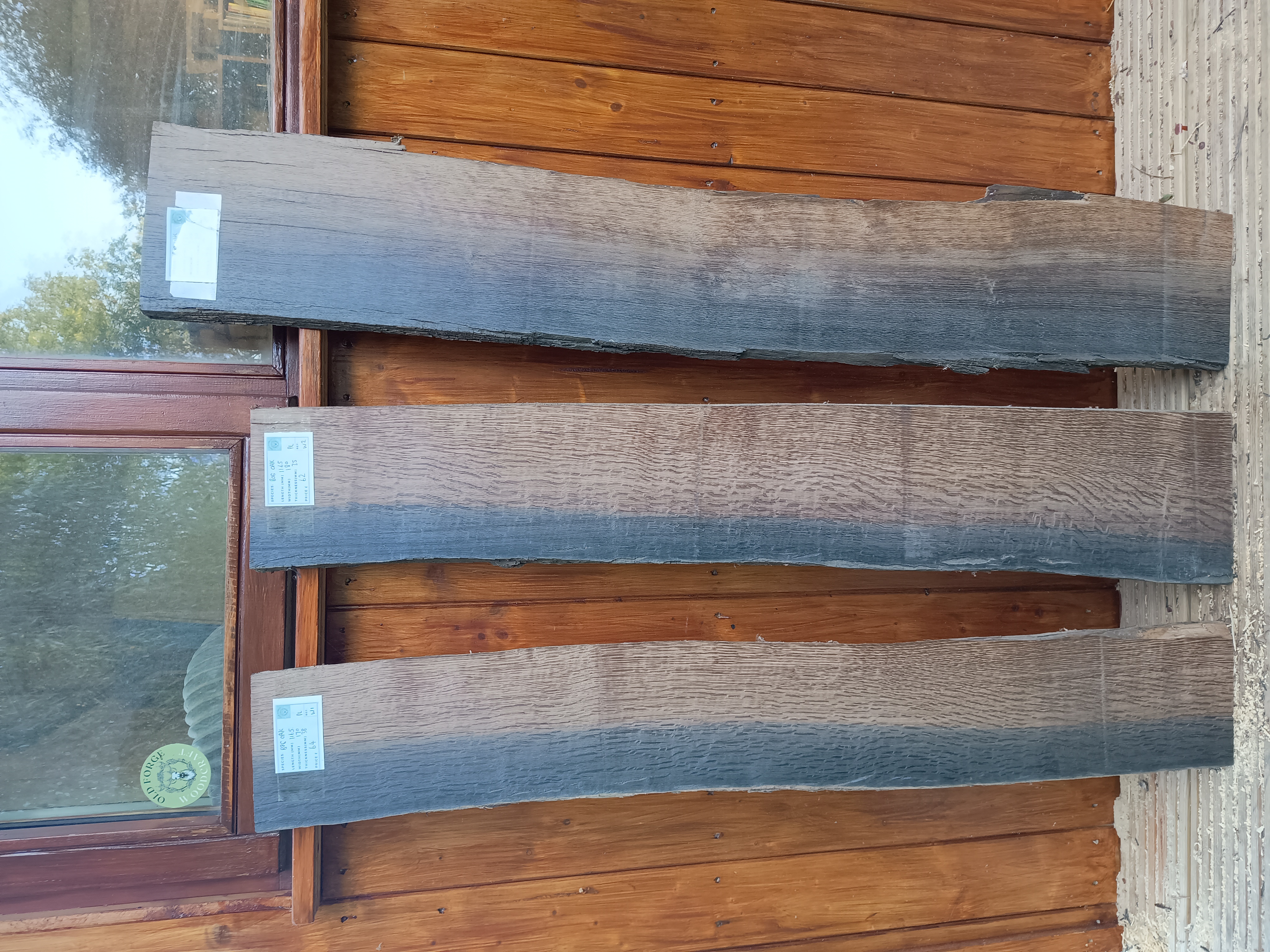 Bog Oak / Morta Wood - Semi Fossilised Timber - Planed - Batch W