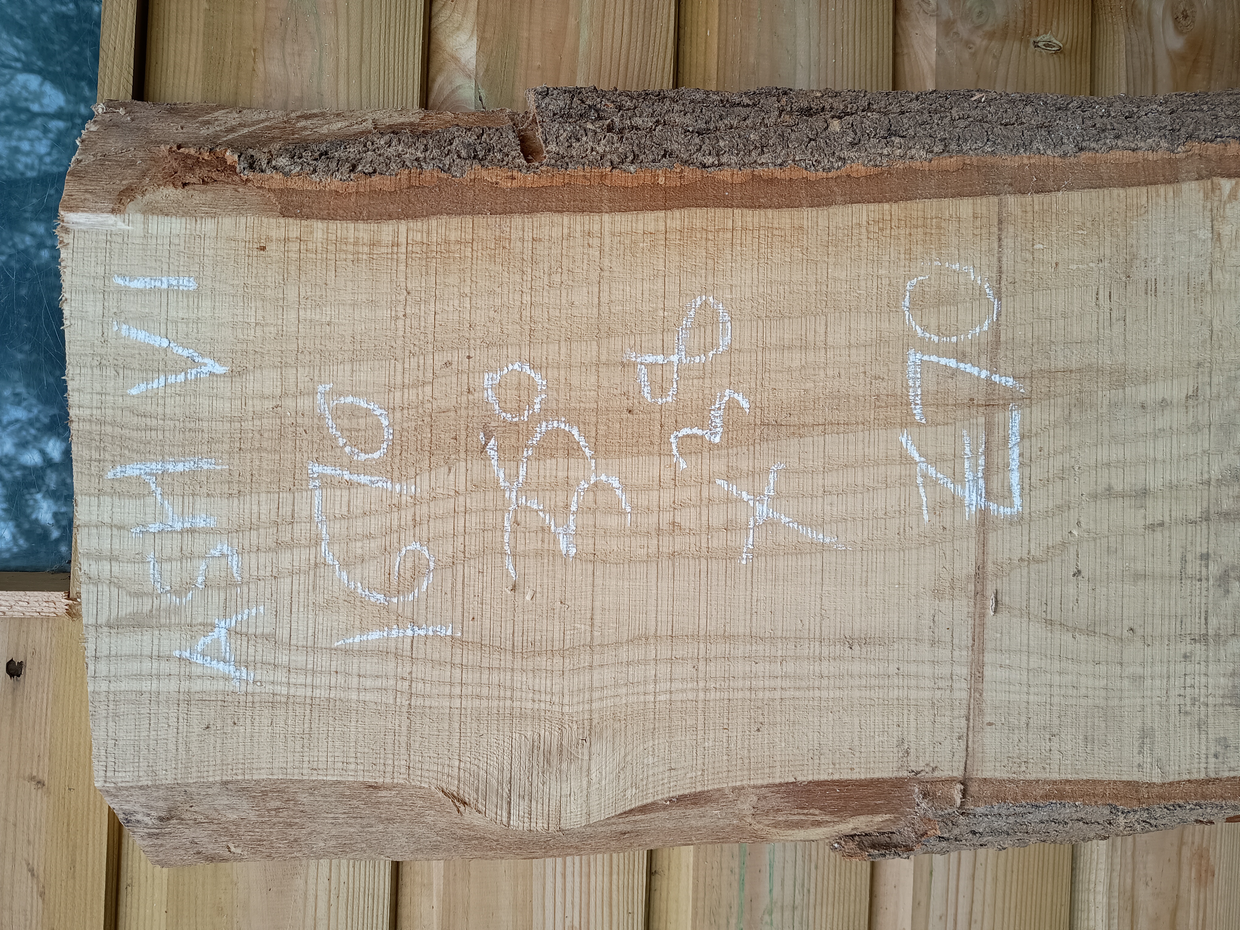 Ash Live / Waney Edge Wood Boards - Batch V