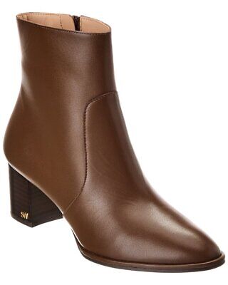 Stuart Weitzman Ryland 60 Zip Leather Booties