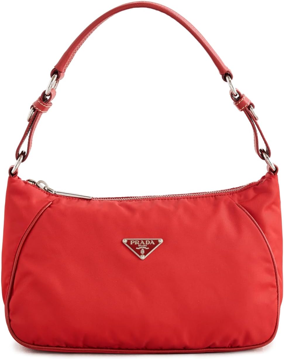 Women's Pre-Loved Prada Hobo Shoulder Bag, Tessuto Nylon