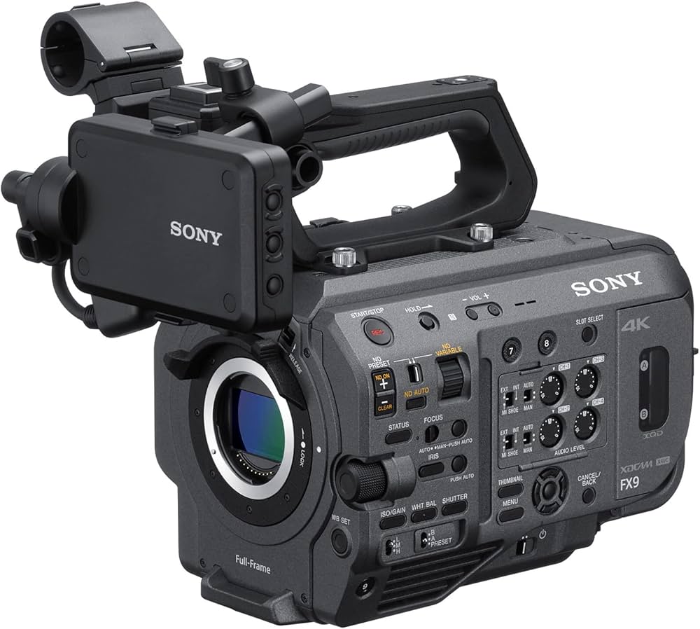 Sony PXW-FX9 XDCAM Full-Frame Camera System, 4K