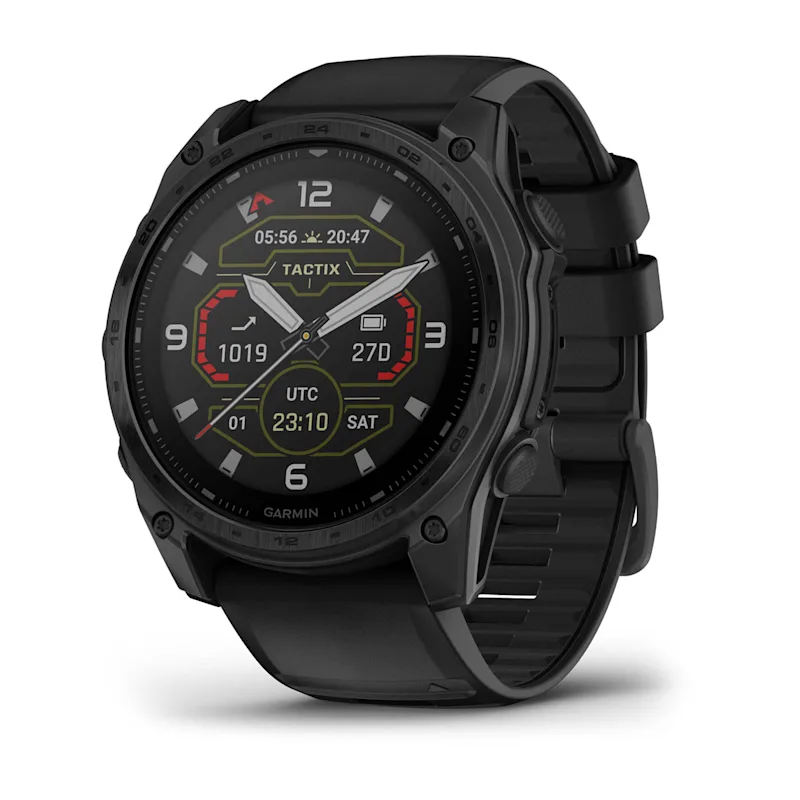 Garmin tactix® 8 51mm, Solar Charged Display, Premium Tactical GPS Smartwatch, Includes Applied Ballistics Ultralight™ Solver