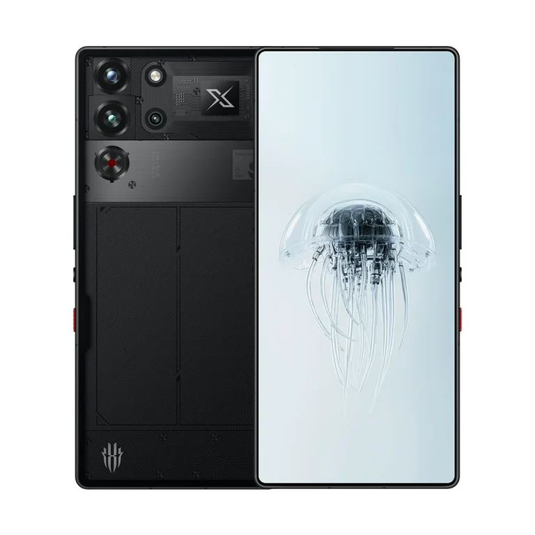 REDMAGIC 10 Pro Smartphone 5G, 144Hz Gaming Phone, 6.85" FHD+, Under Display Camera, 7050mAh Android Phone, Snapdragon 8 Elite, 24G+1TB, 80W Charger, Dual-Sim, Unlocked Phone Transparent