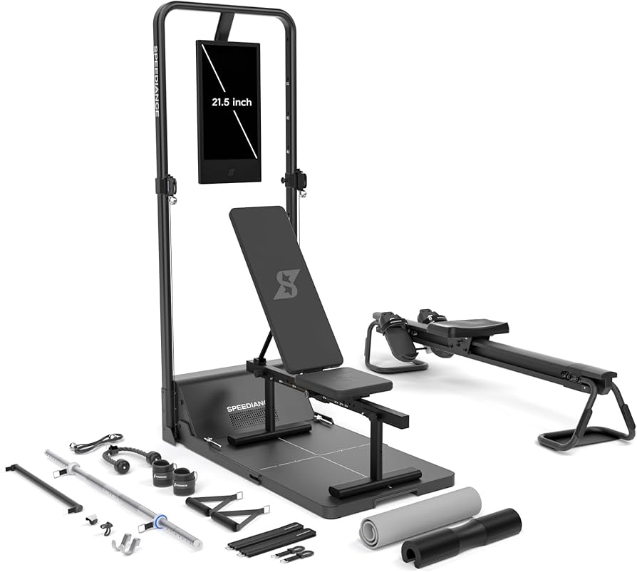Gym Monster 2 Smart Home Gym, Upgraded AI-Powered Home Workout Machine, Multi-Functional Smith Machine, Full Body Strength Training Fitness Equipment, All-in-One Workout Station
