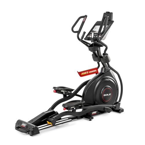 SOLE Fitness Elliptical Exercise Machines, Models E25, E35, E95, E95S, E98, Elliptical Machines for Home Use, Home Exercise Equipment for Cardio Training, Work from Home Fitness Stepper Machine