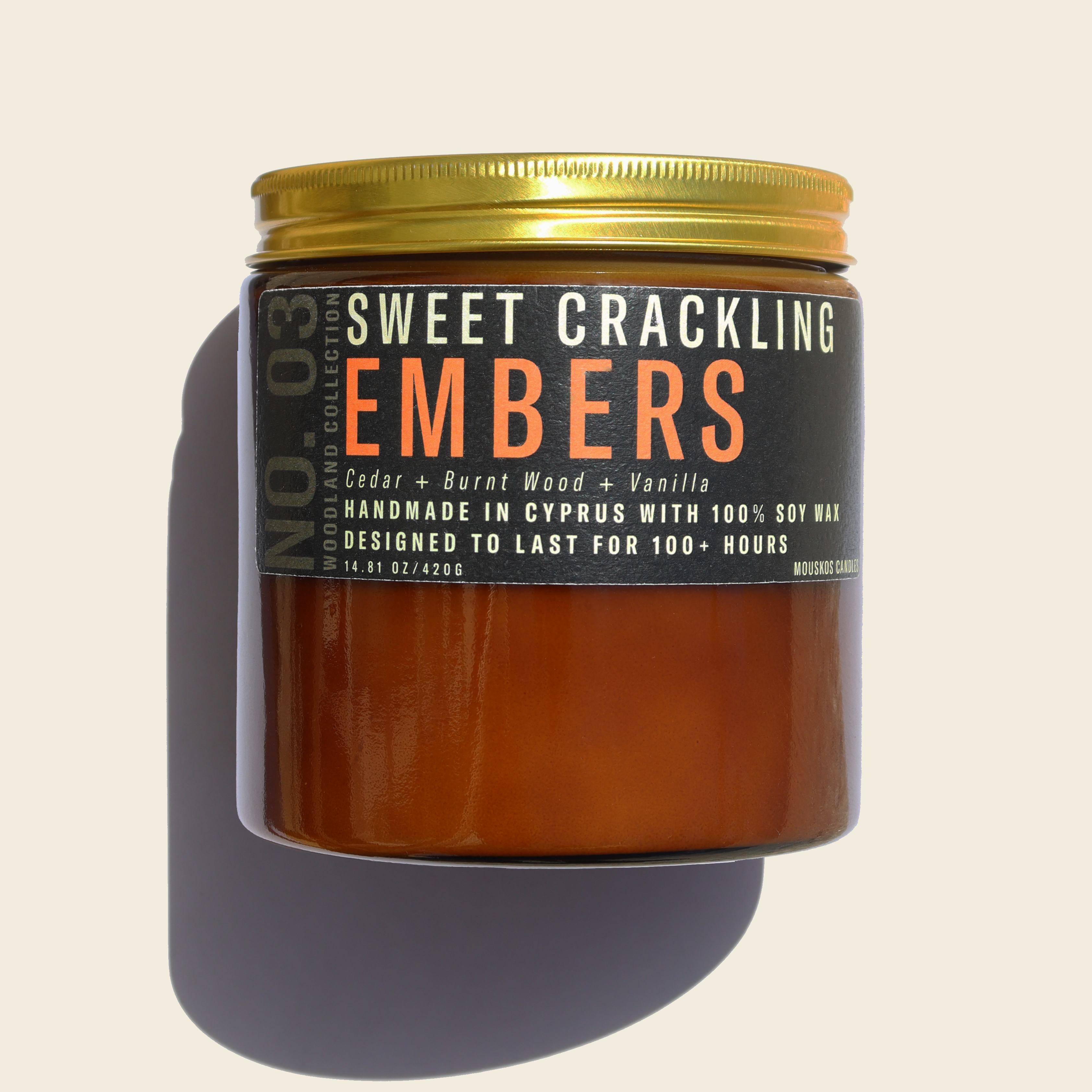 No. 03: Sweet Crackling Embers - Large