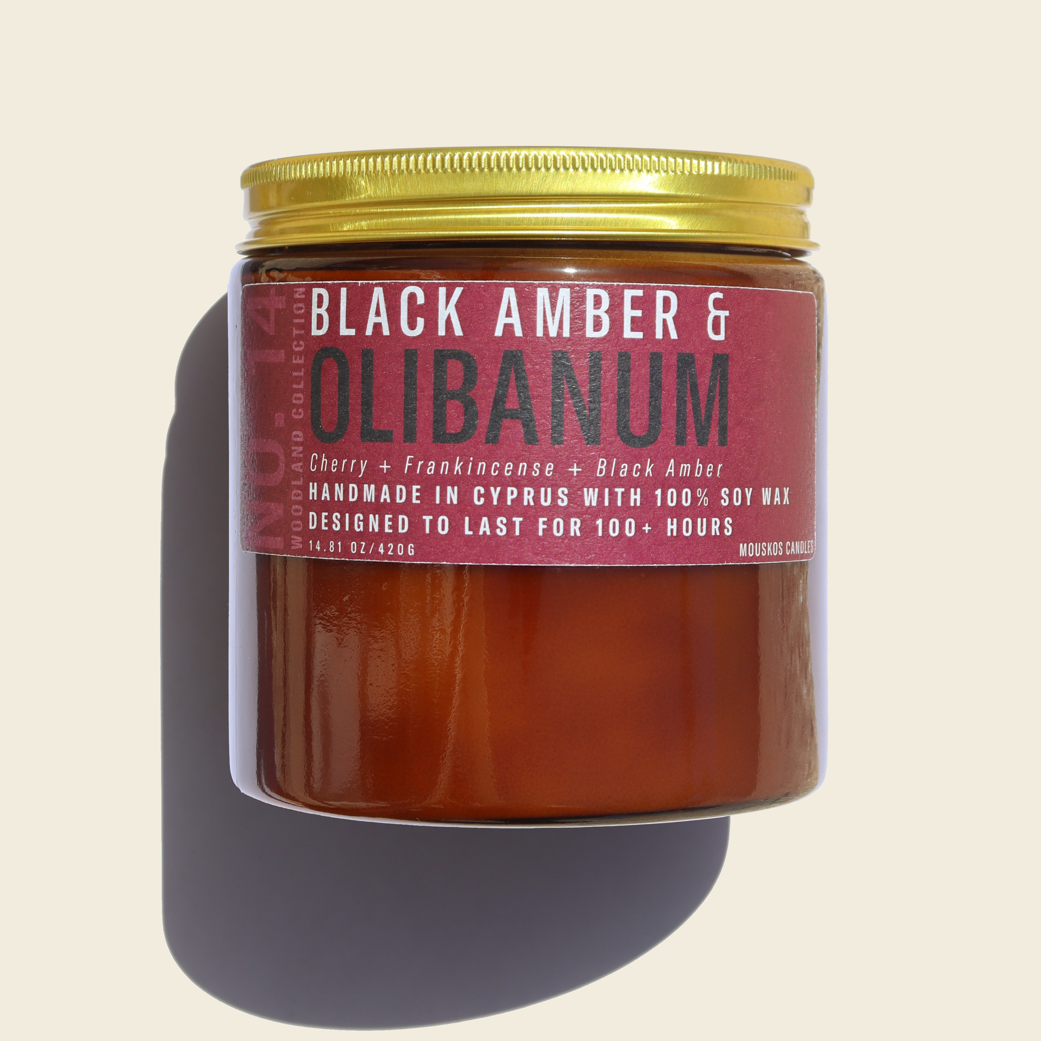No. 14: Black Amber & Olibanum - Large
