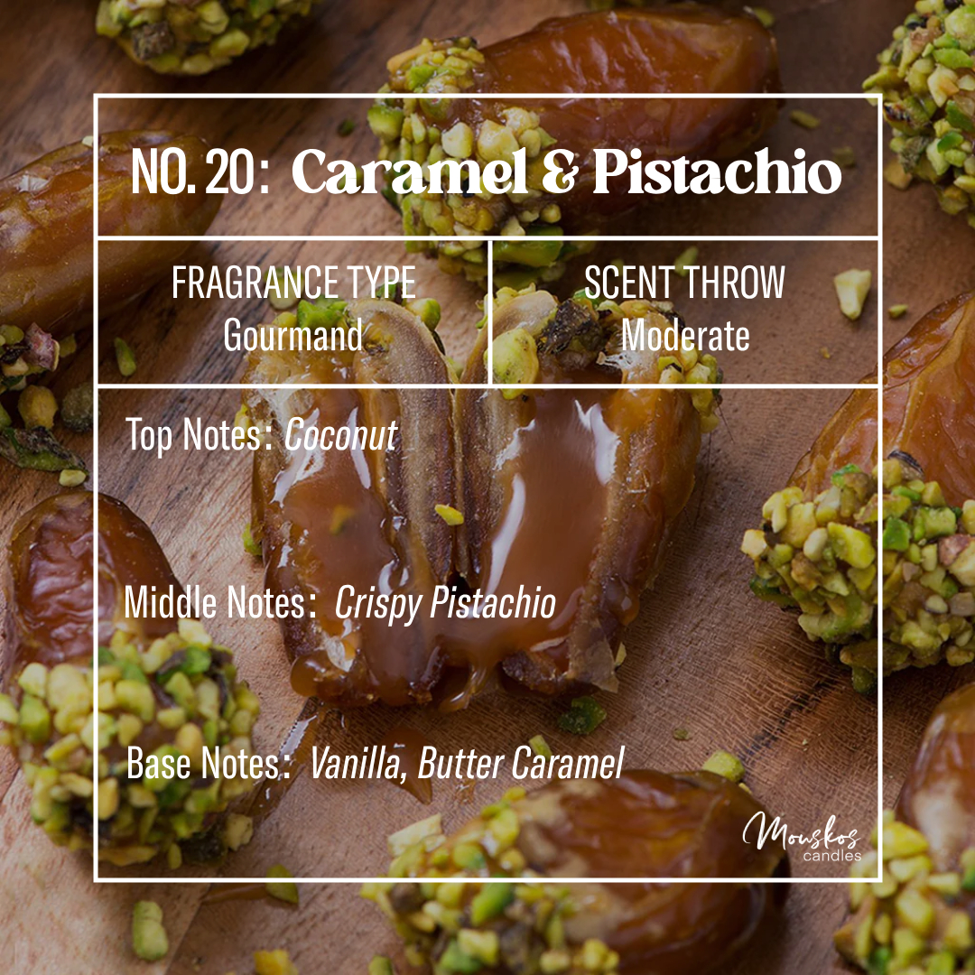 No. 20: Caramel & Pistachio - Large