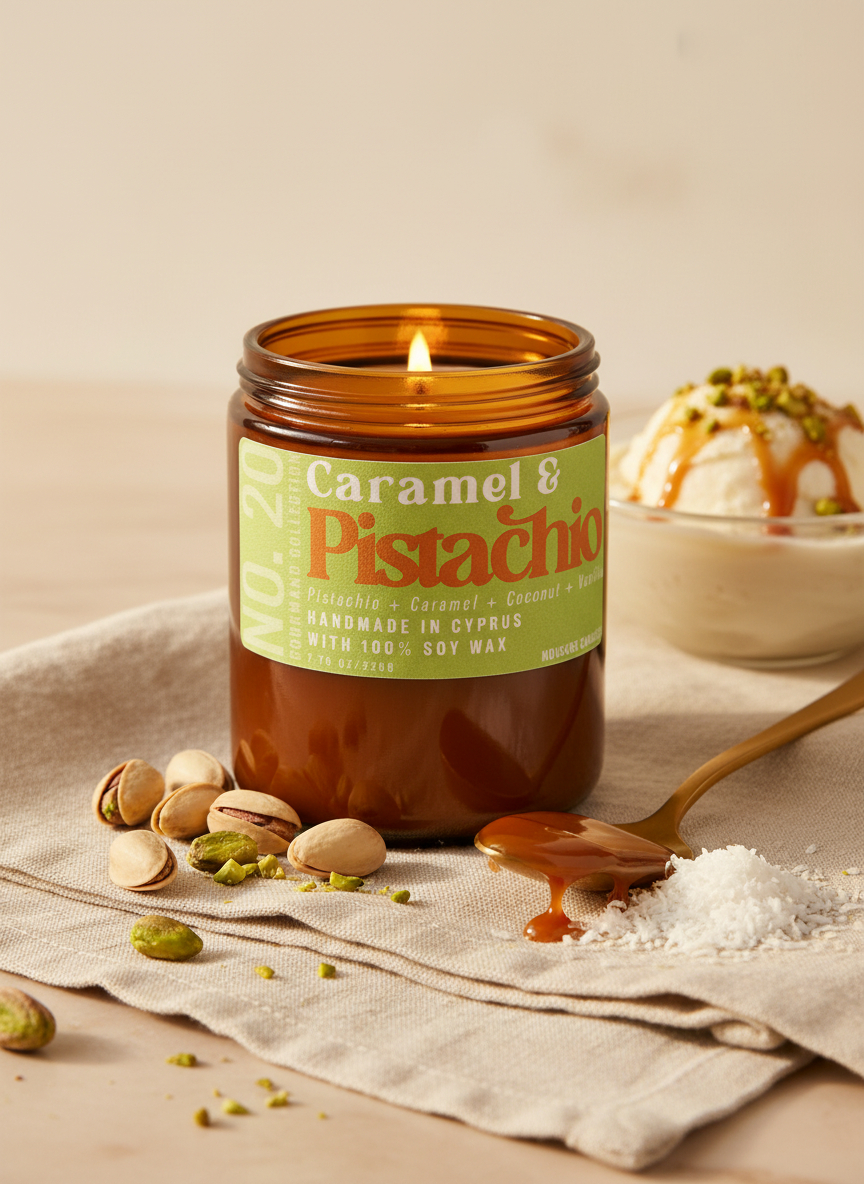 No. 20: Caramel & Pistachio