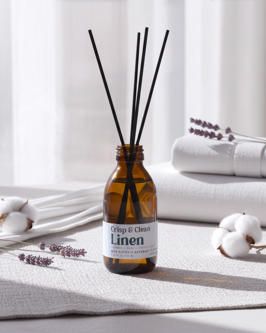 Crisp & Clean Linen - Reed Diffuser 150ml