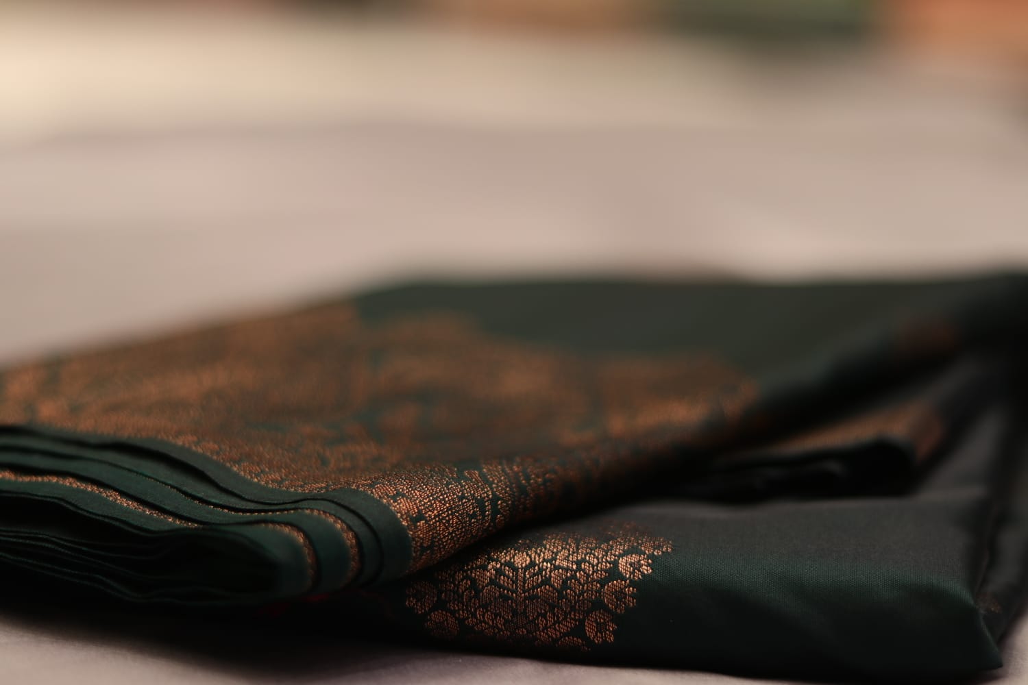 Green Uppada Silk Saree