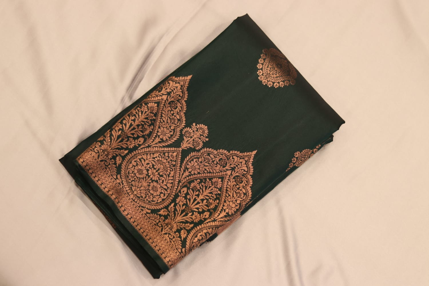Green Uppada Silk Saree