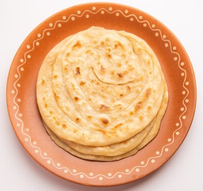 Rice Bran oil fare lachha Paratha 4 peace