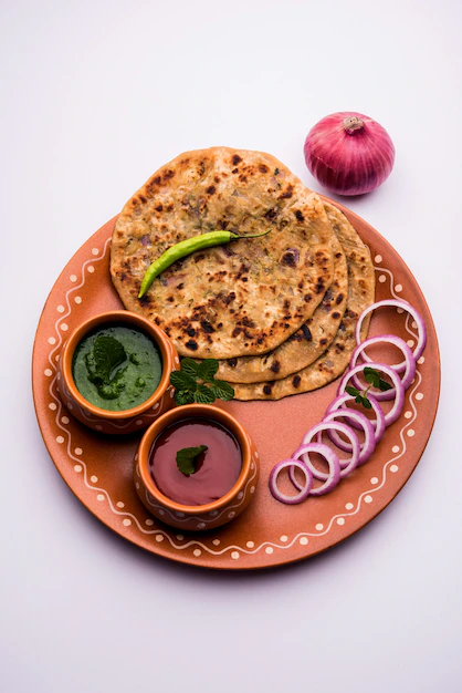 Stuffed Paratha Platter 4 Peace