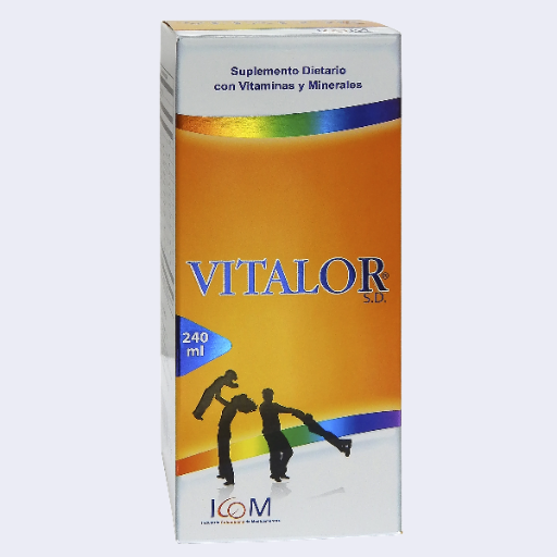 Vitalor jarabe 240 ml