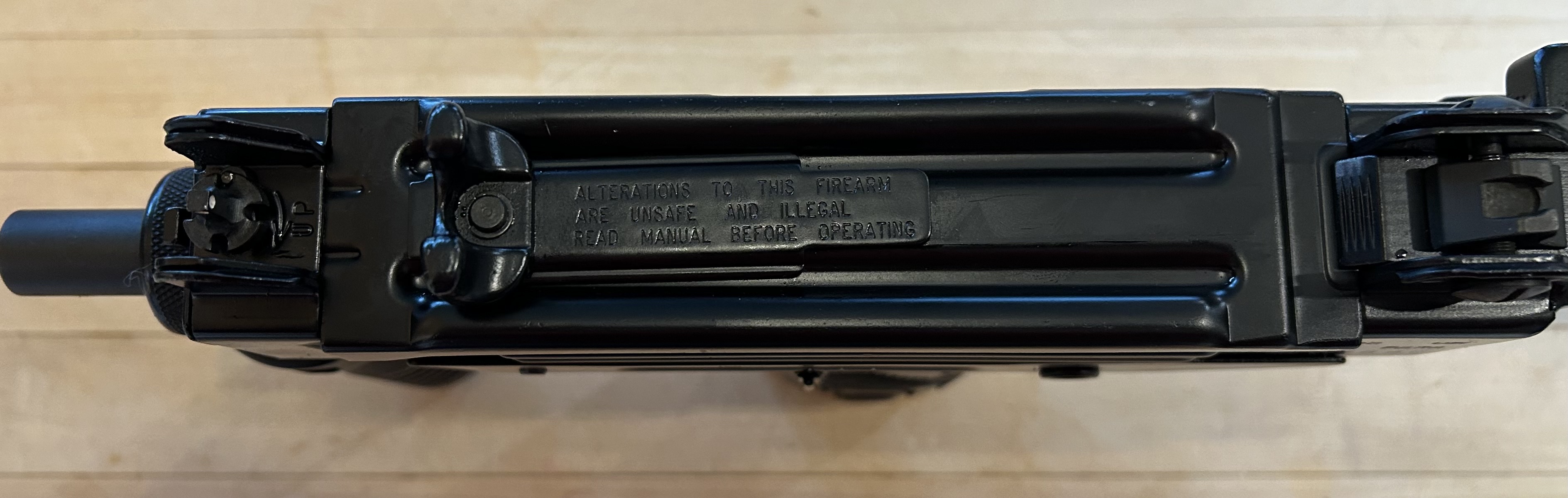 IMI Micro Uzi with B&G bolt