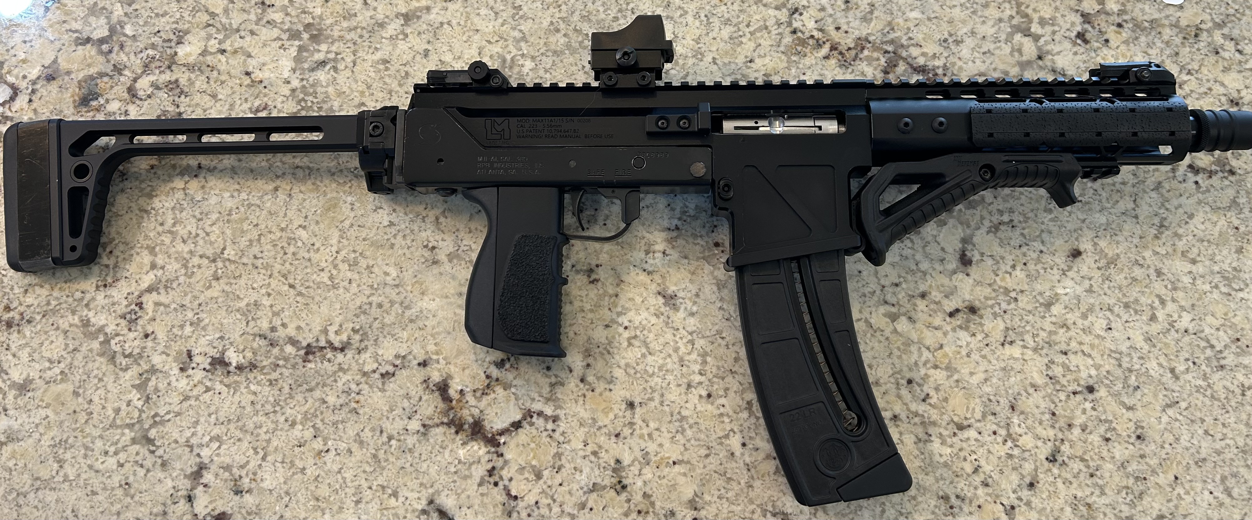 SWD Mac-11/380 LAGE MAX-11/15 and .22LR custom kit 