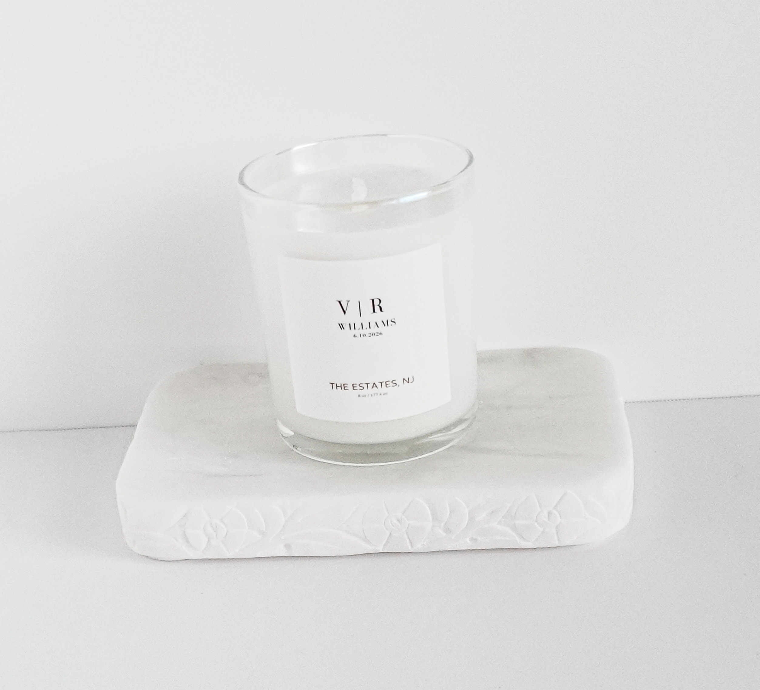 Custom Wedding Candles