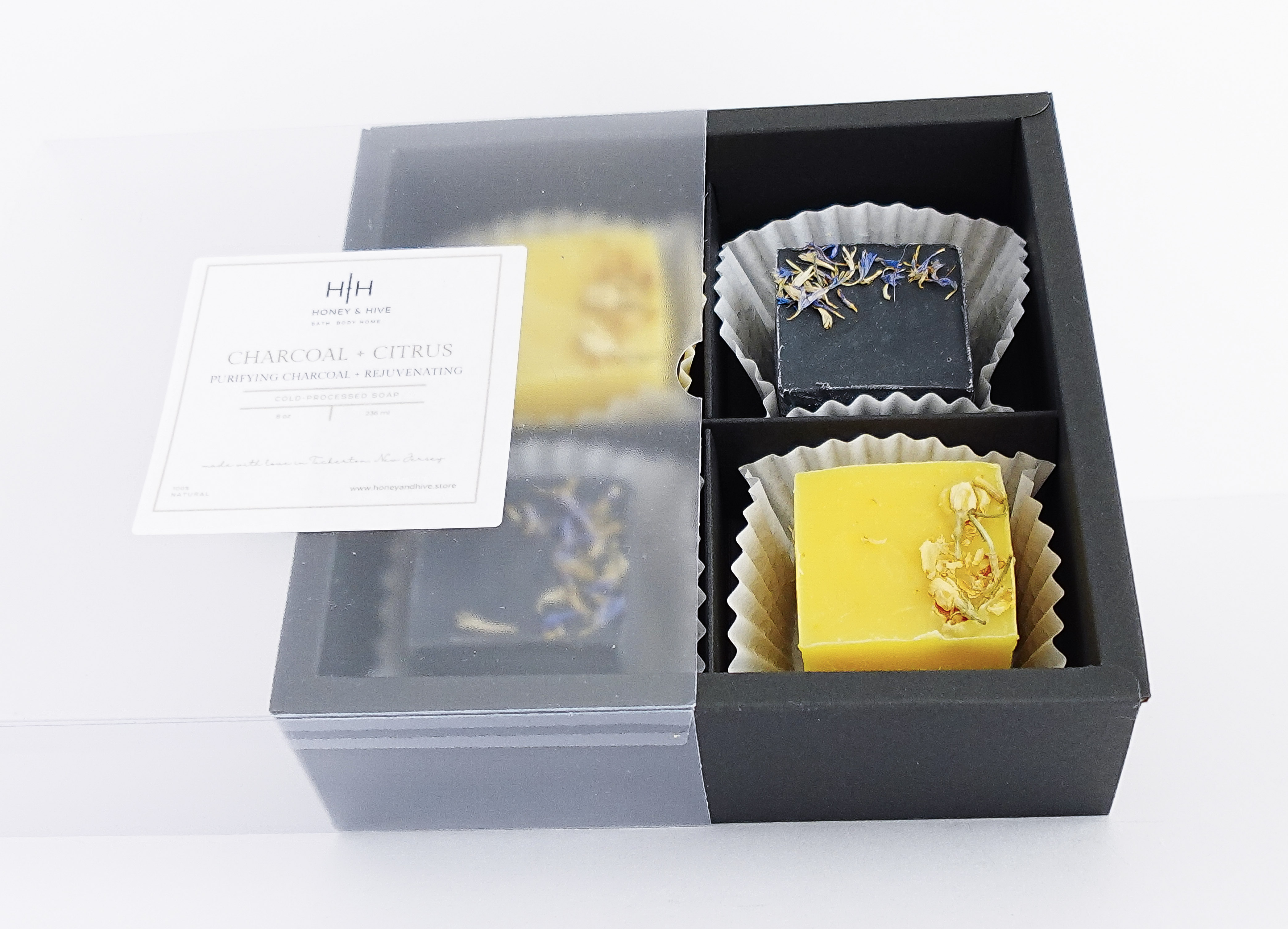 Charcoal + Citrus Cold Processed Soap