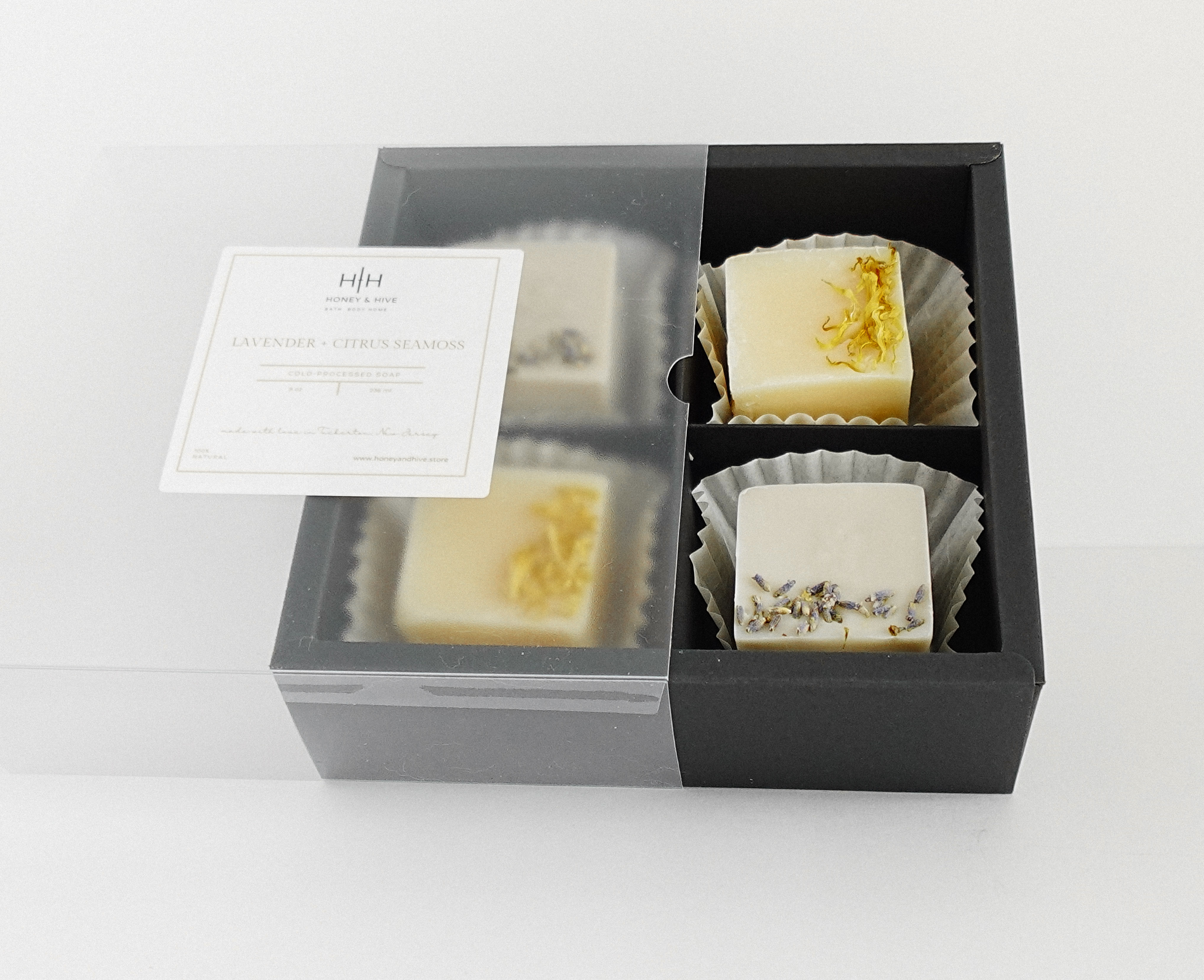 Lavender + Citrus Sea Moss Cold Processed Soap