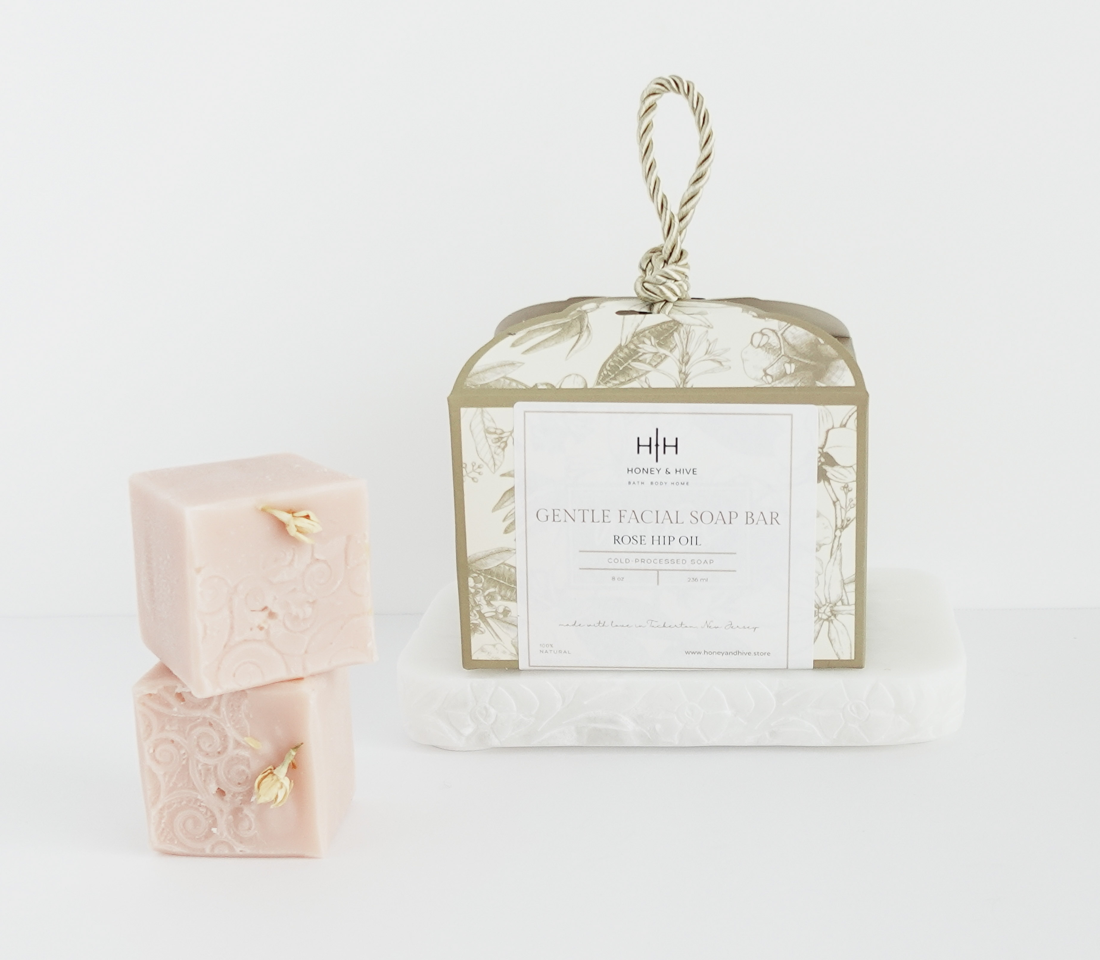 Rose Hip Gentle Facial Cold Processed Soap