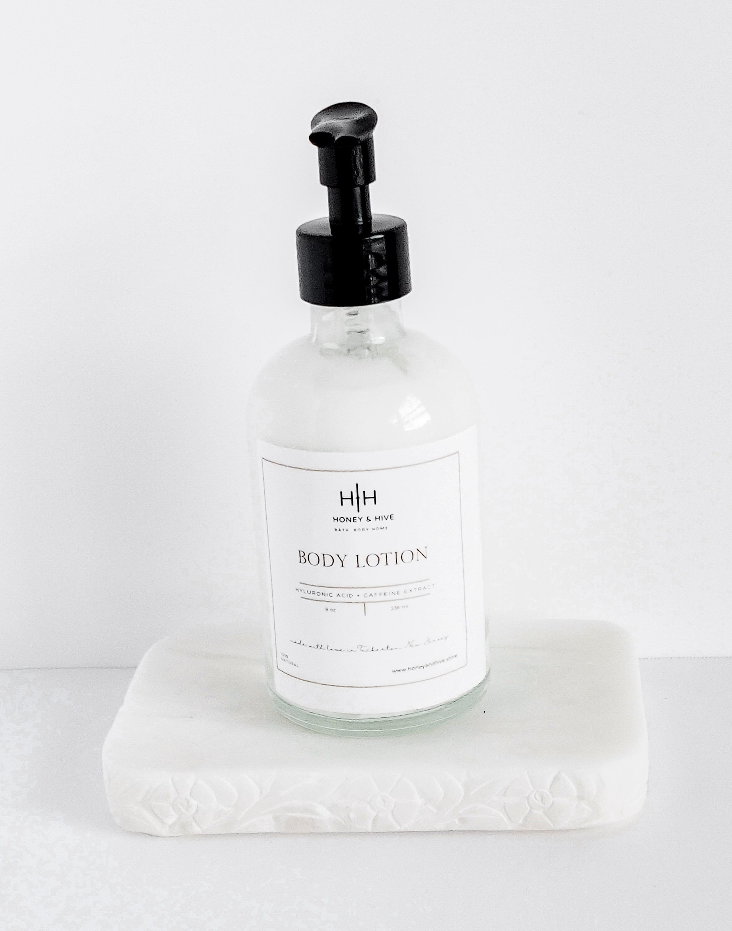 Hand and Body Lotion, Lavender | + Hyaluronic Acid + Caffeine Extract